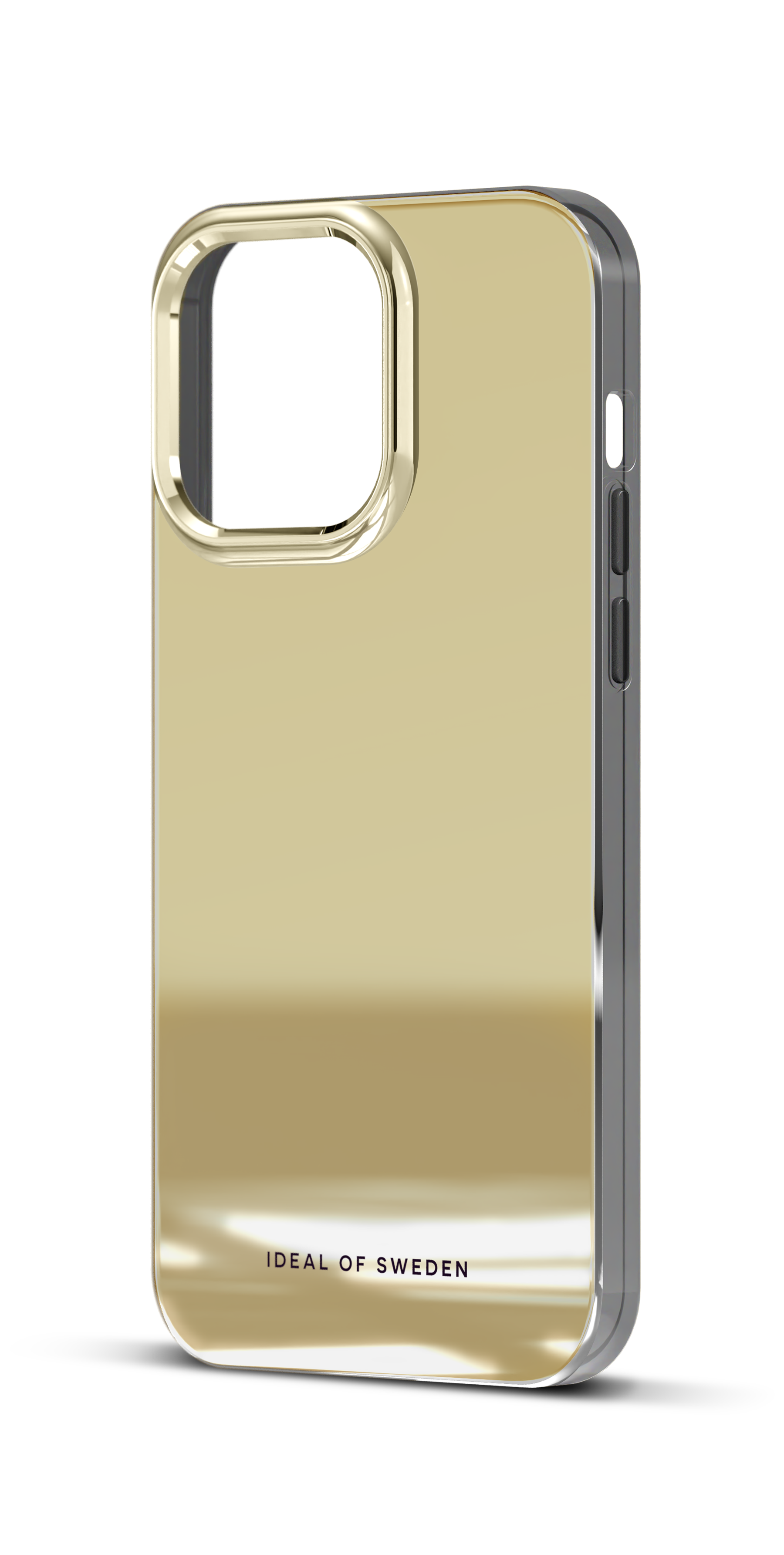 Clear Funda iPhone 15 Pro Max Mirror Gold