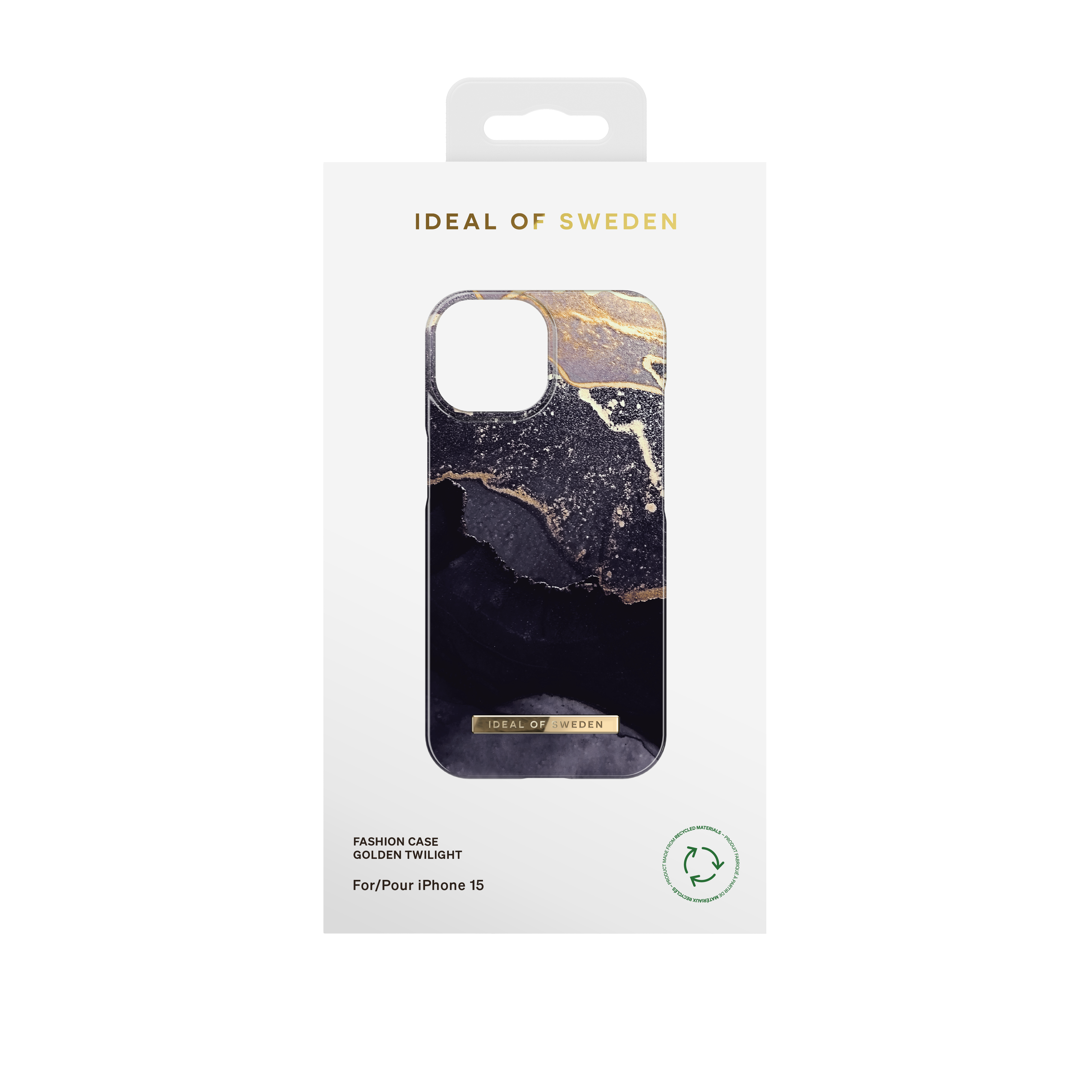 Funda Fashion Case iPhone 15 Golden Twilight