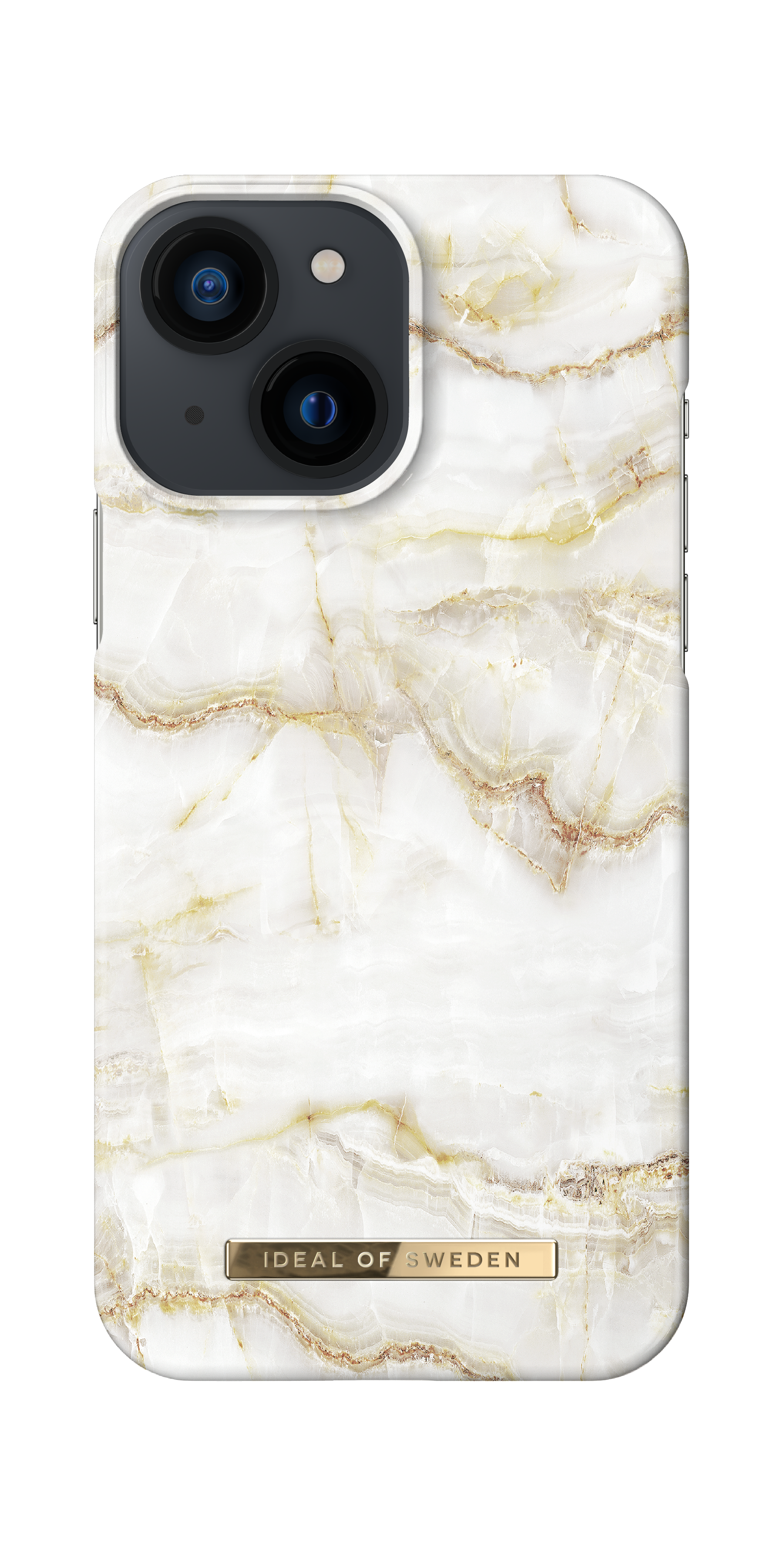 Funda Fashion Case iPhone 13 Mini Golden Pearl Marble