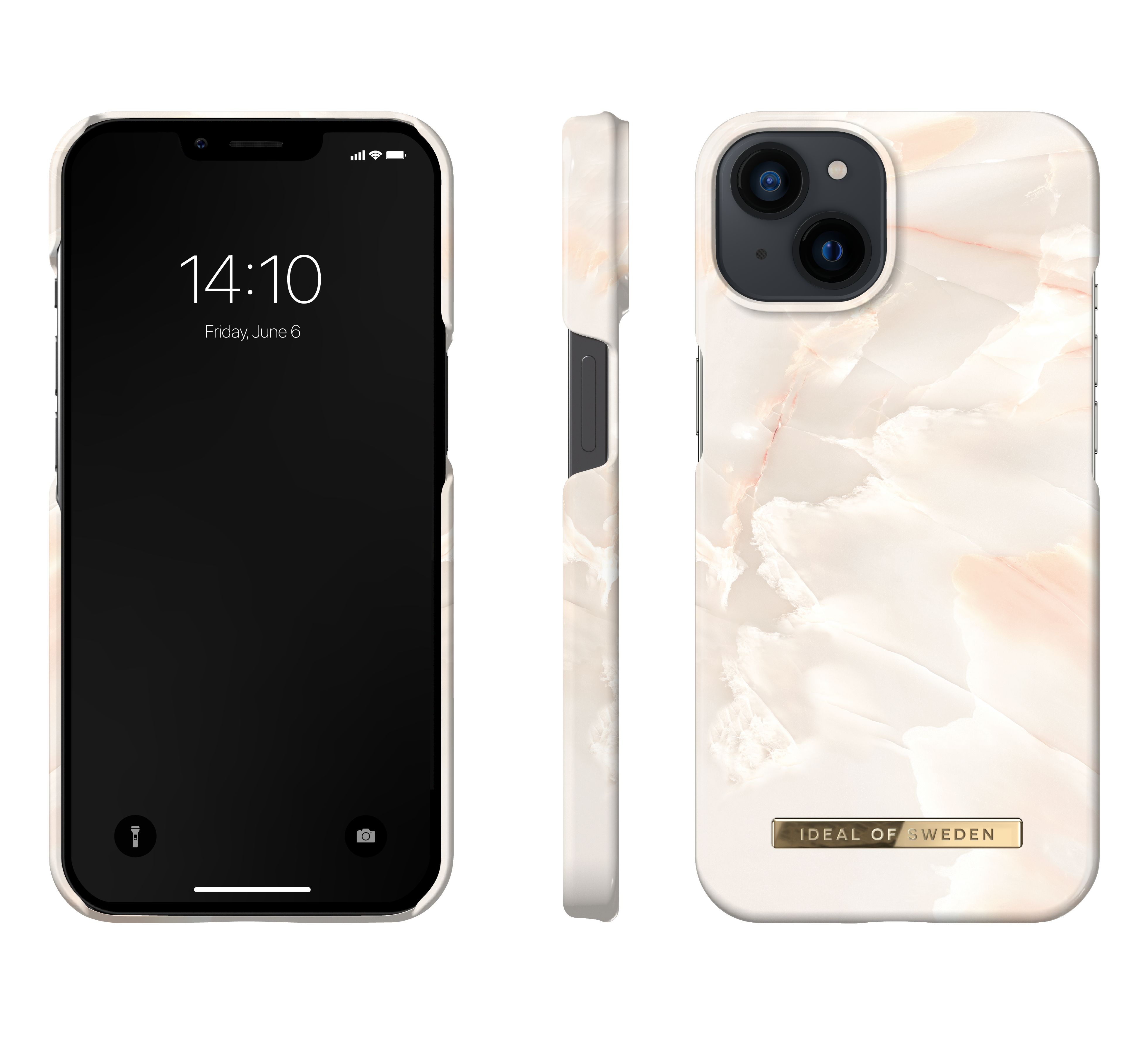 Funda Fashion Case iPhone 14 Plus Pearl Marble