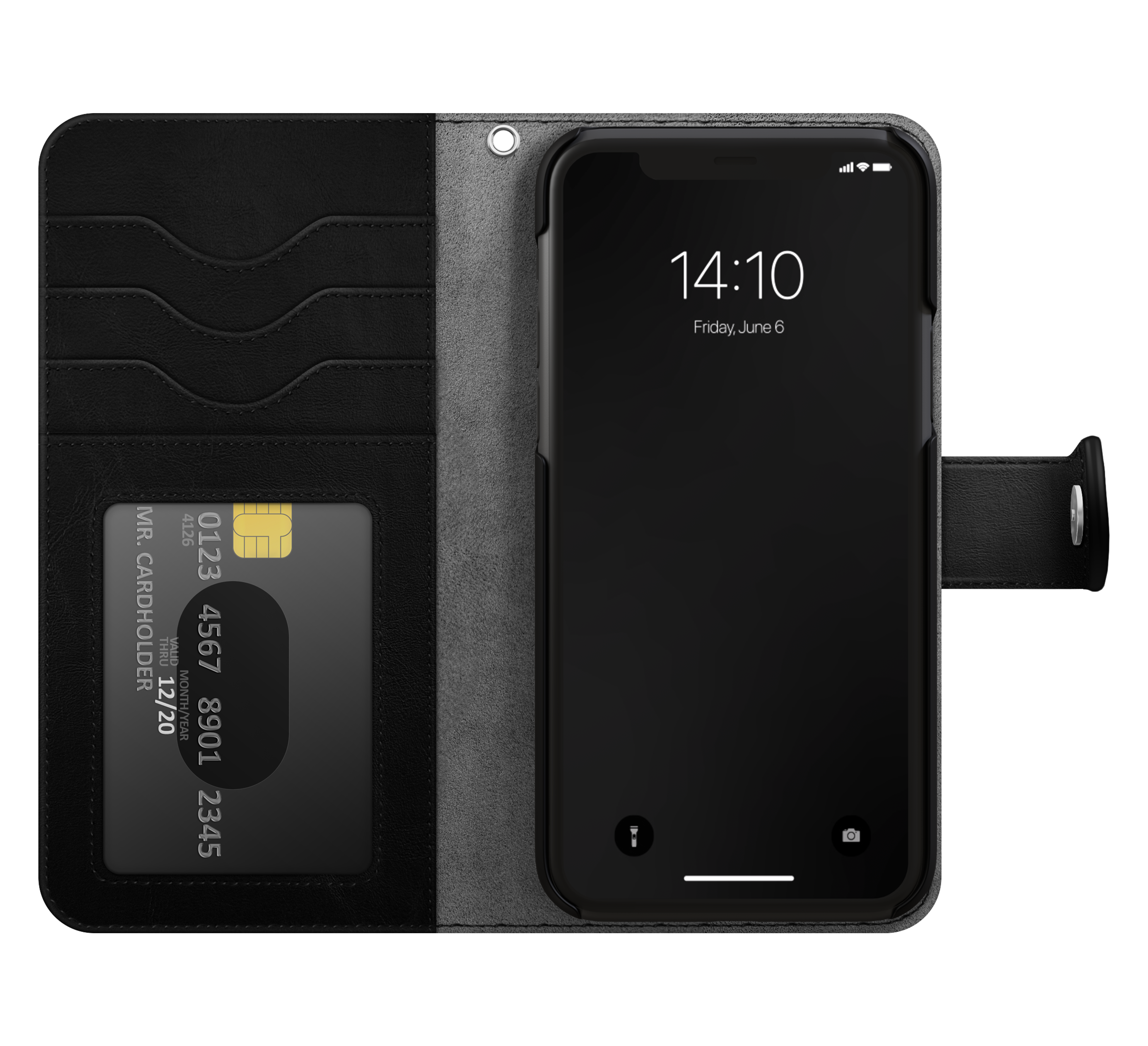 Cartera Magnet Wallet+ iPhone 13 Pro Black