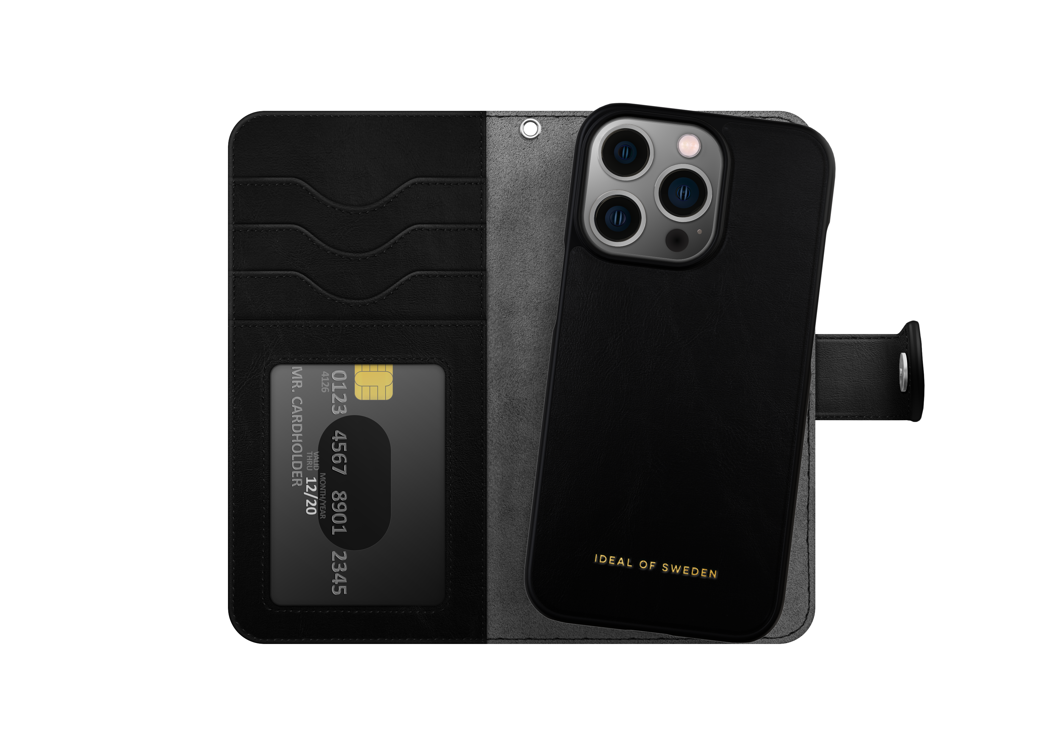 Cartera Magnet Wallet+ iPhone 13 Pro Black