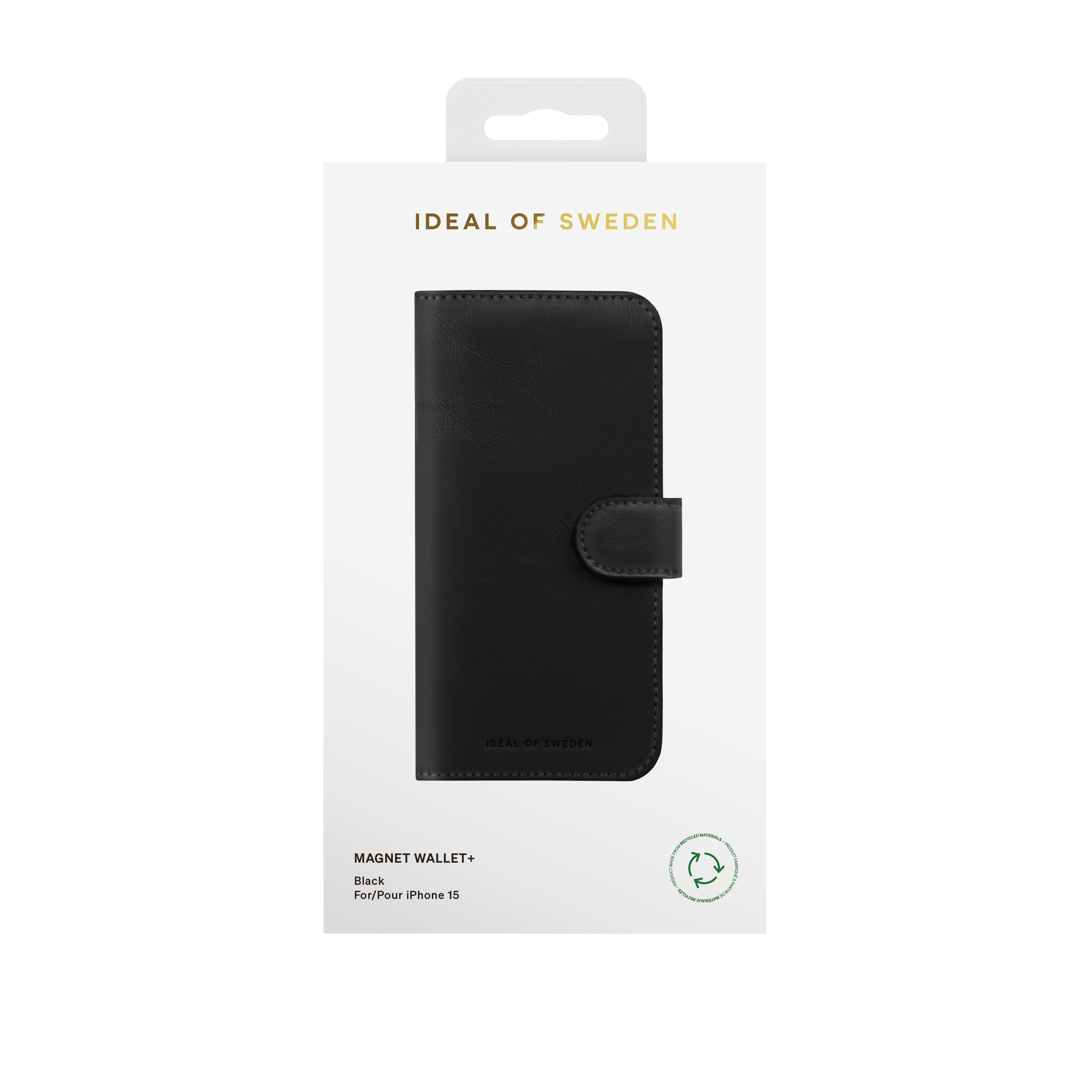 Cartera Magnet Wallet+ iPhone 15 Black