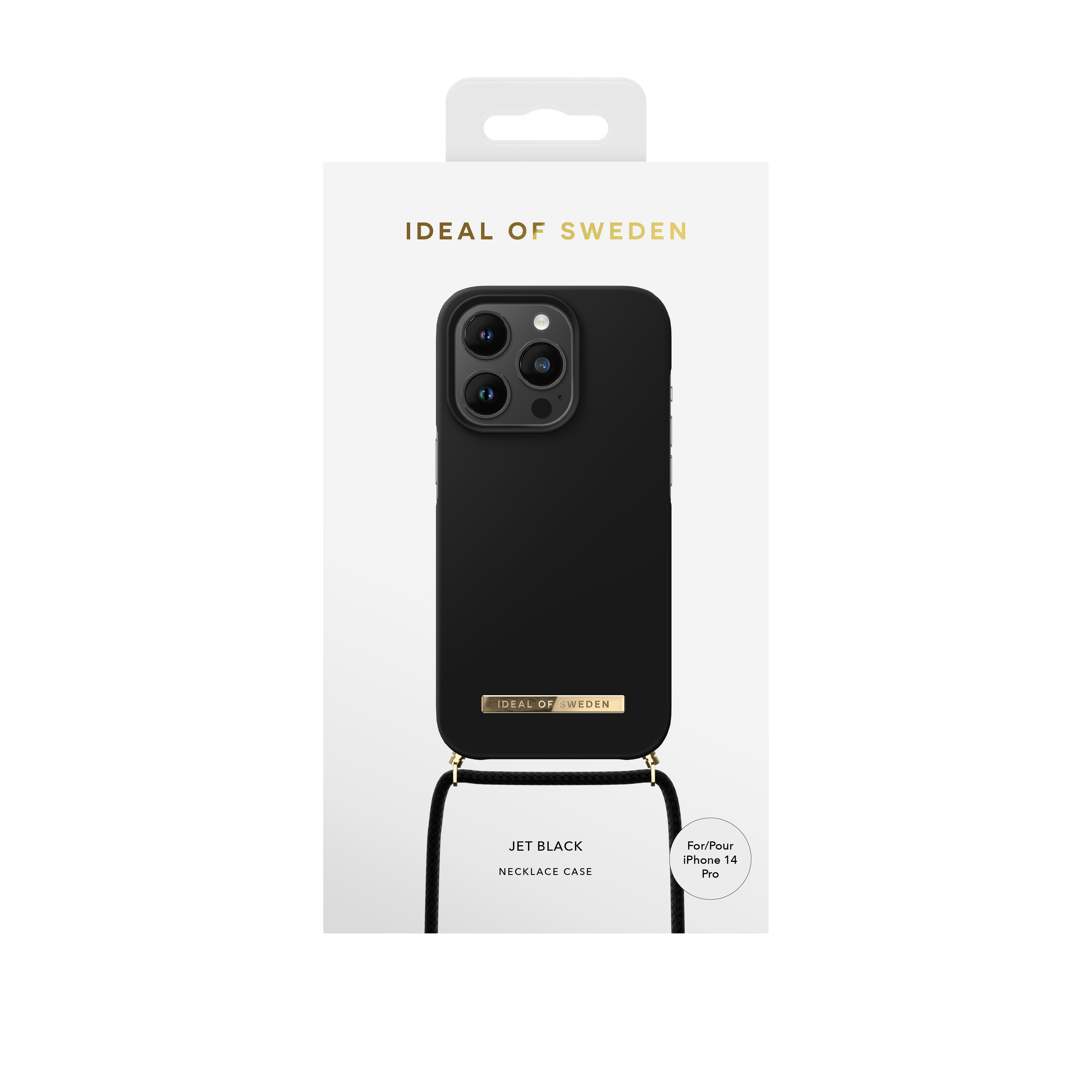 Funda Ordinary Necklace iPhone 14 Pro Jet Black