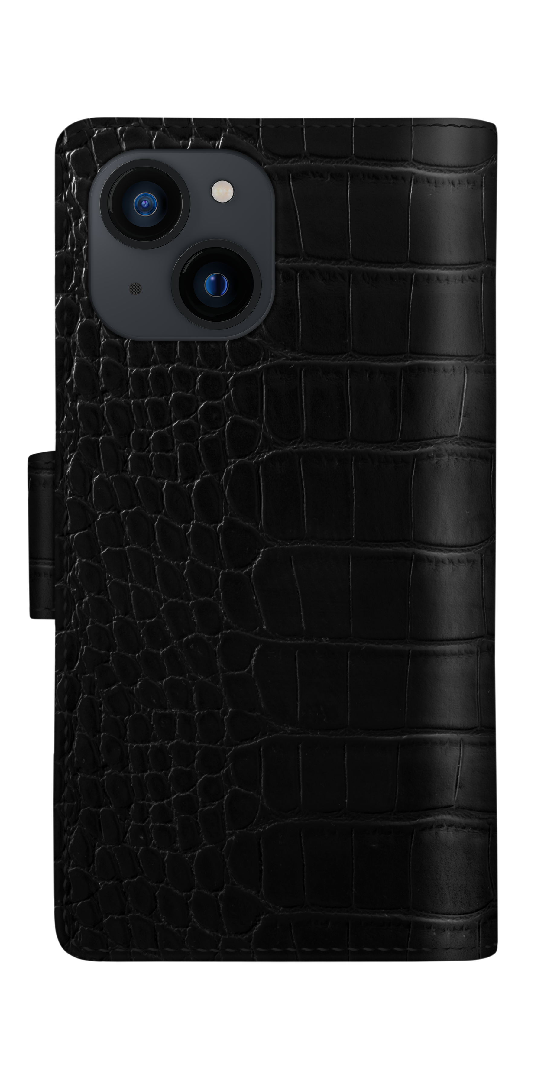 Cora Wallet iPhone 13 Mini Jet Black Croco