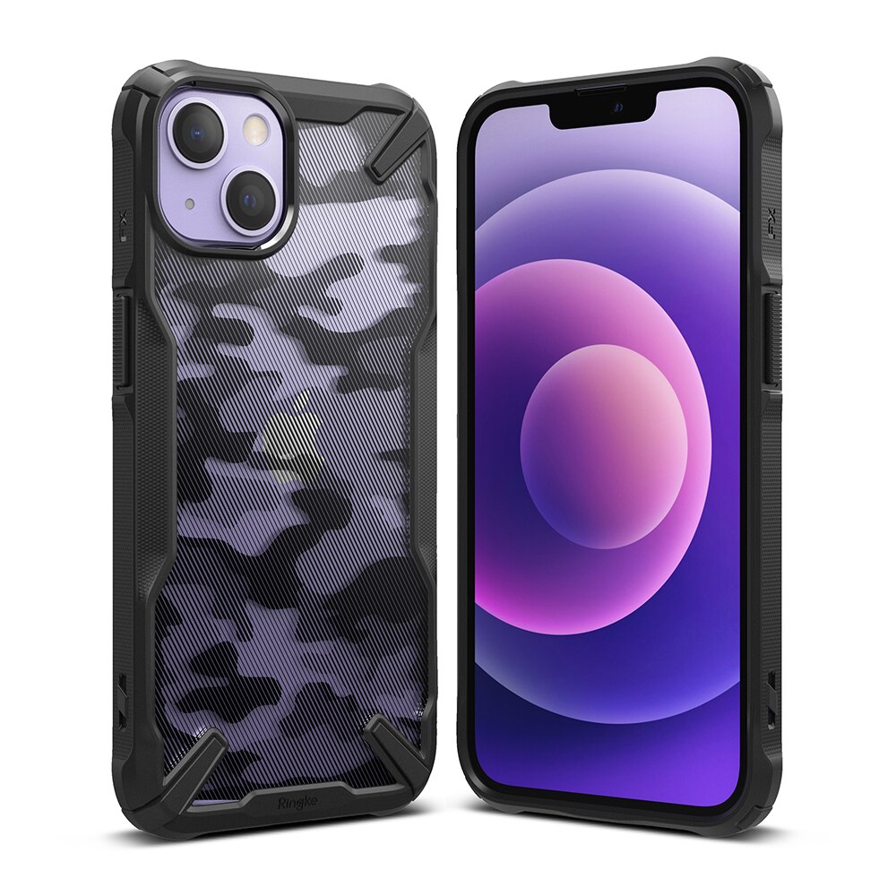 Funda Fusion X Design iPhone 13 Mini Camo Black