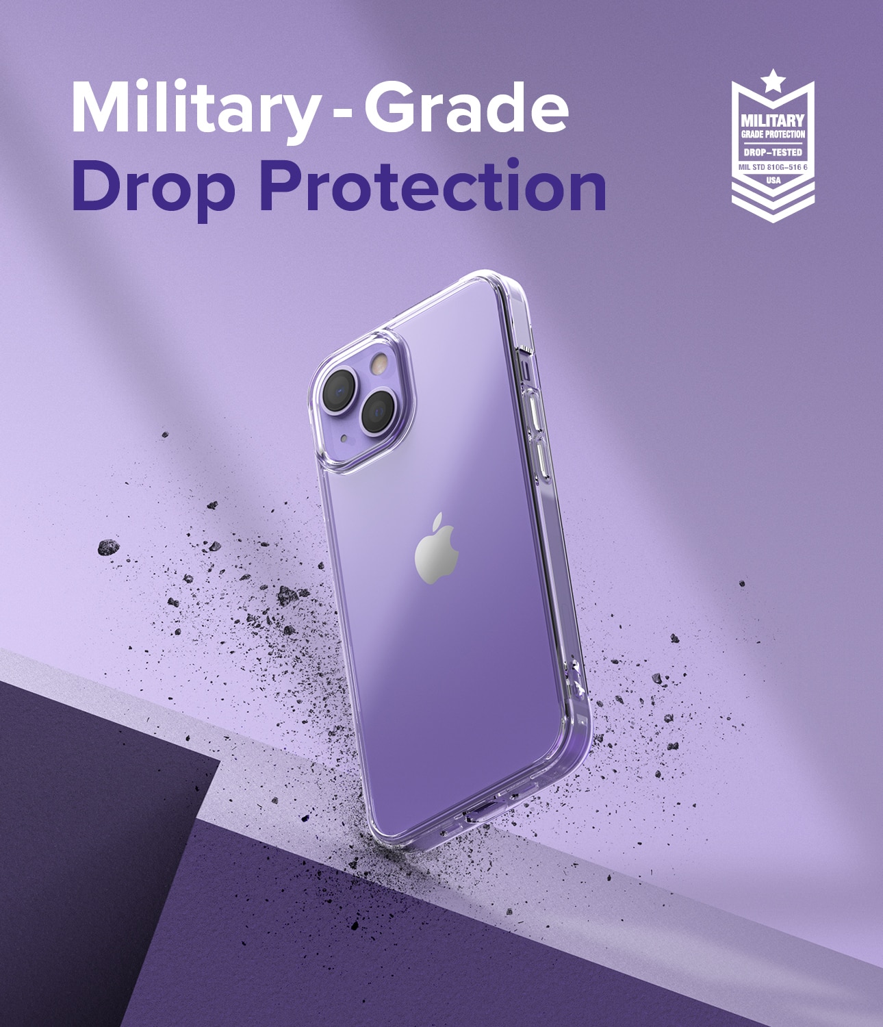 Funda Fusion iPhone 13 Mini Transparente