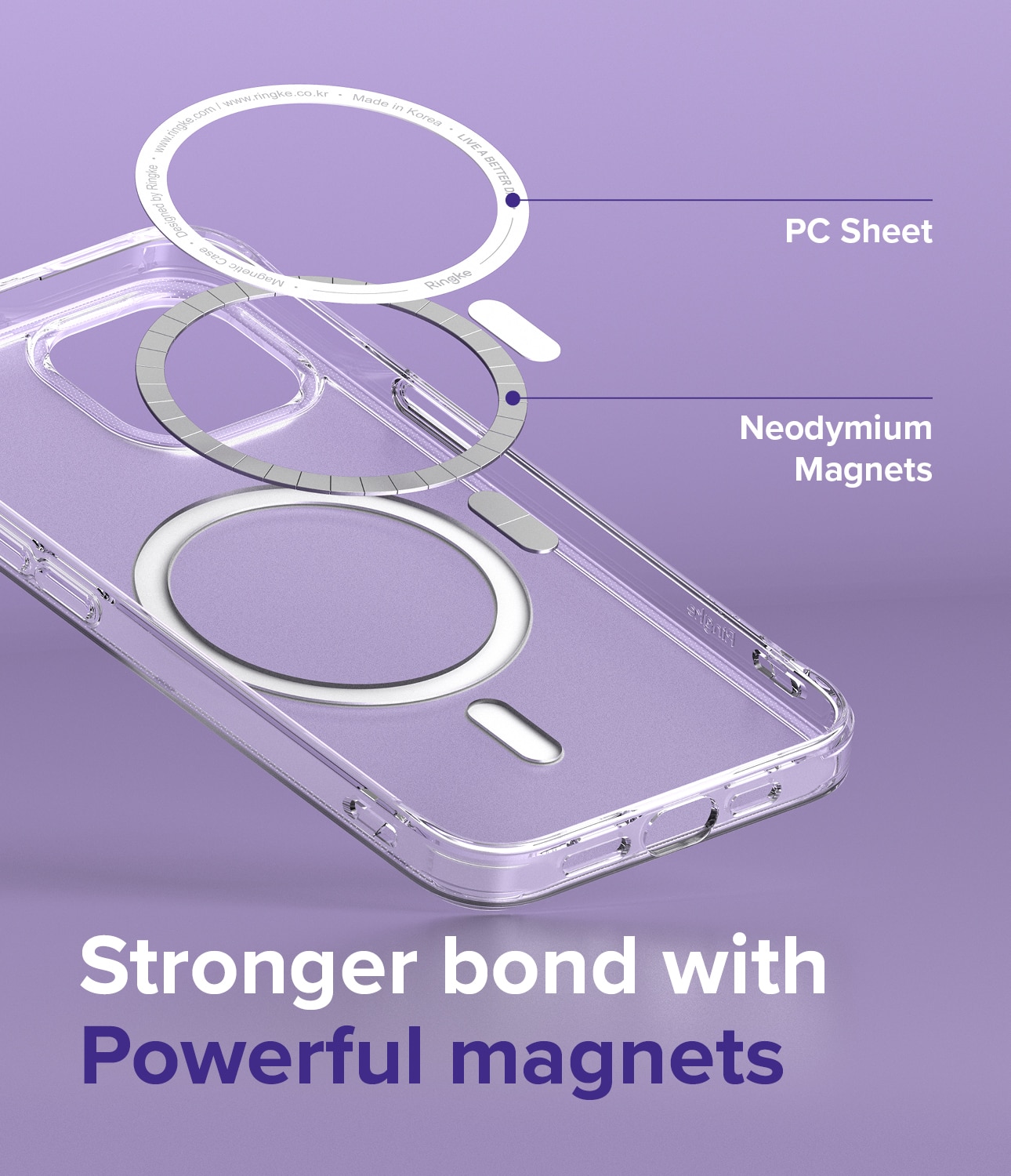 Funda Fusion Magnetic iPhone 13 Mini Matte Clear
