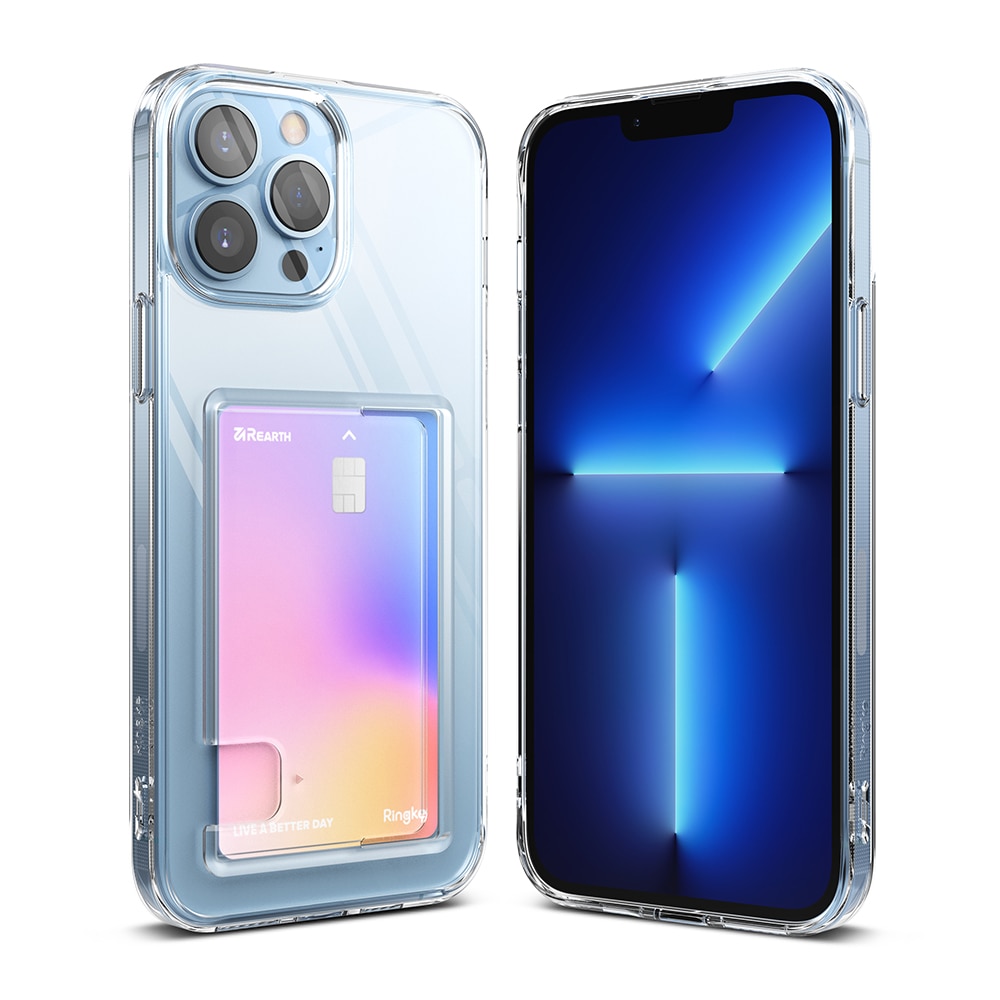 Funda Fusion Card iPhone 13 Pro Max transparente