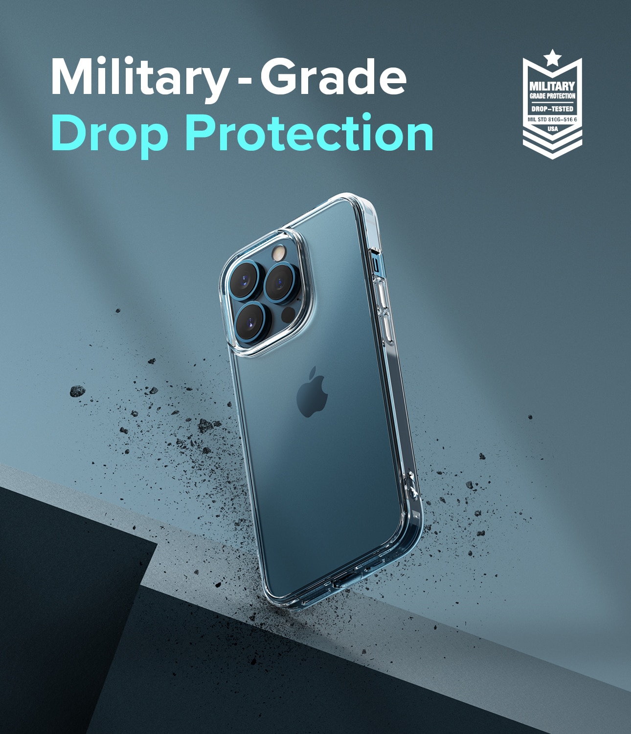 Funda Fusion iPhone 13 Pro Max Transparente