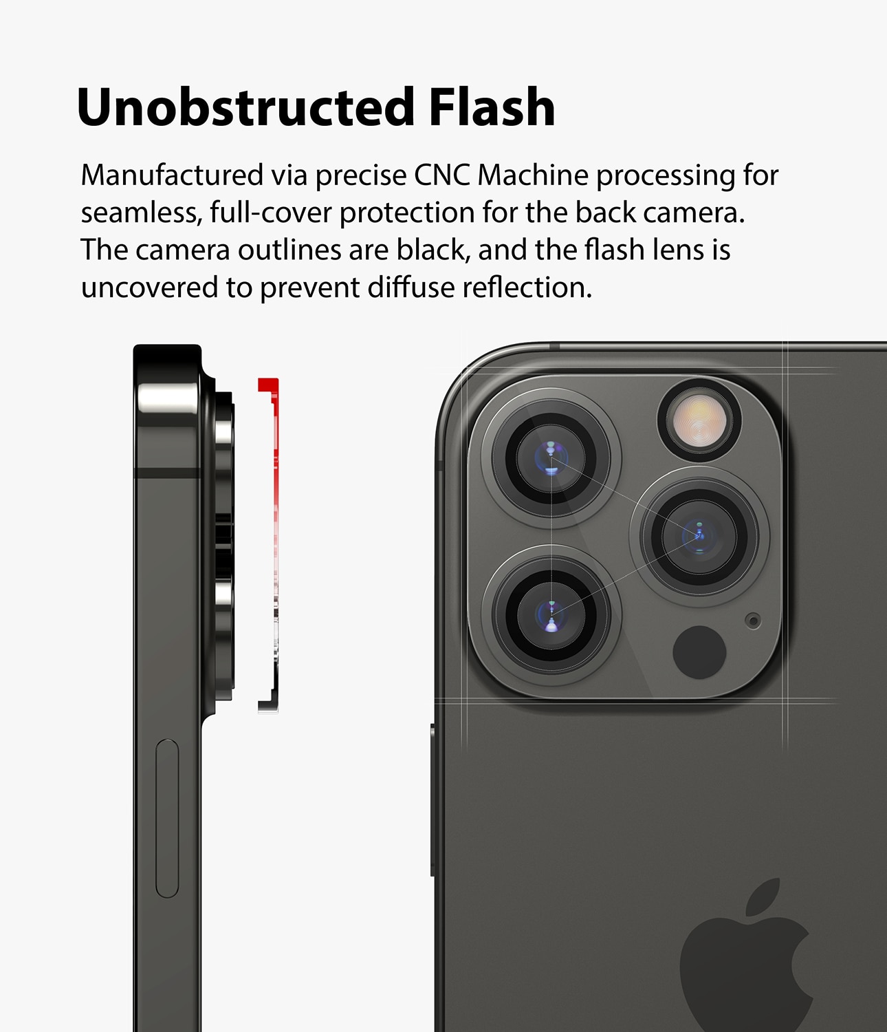 Camera Protector Glass (2 piezas) iPhone 13 Pro Max