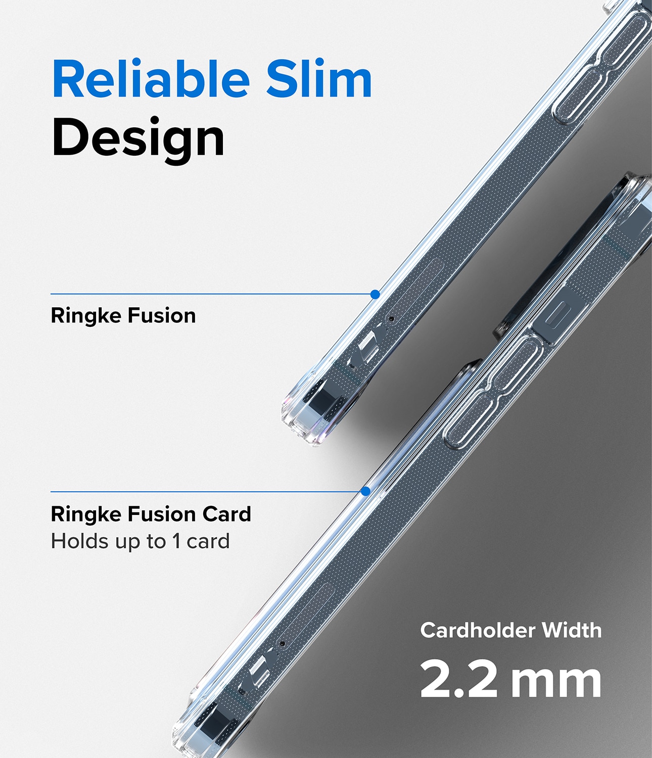 Funda Fusion Card iPhone 13 Pro Clear