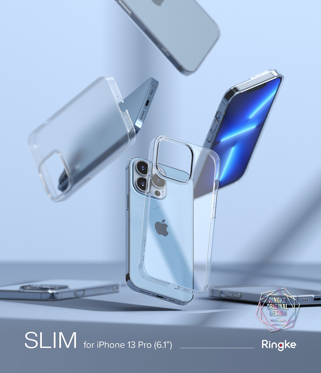 Funda Slim iPhone 13 Pro Matte Clear