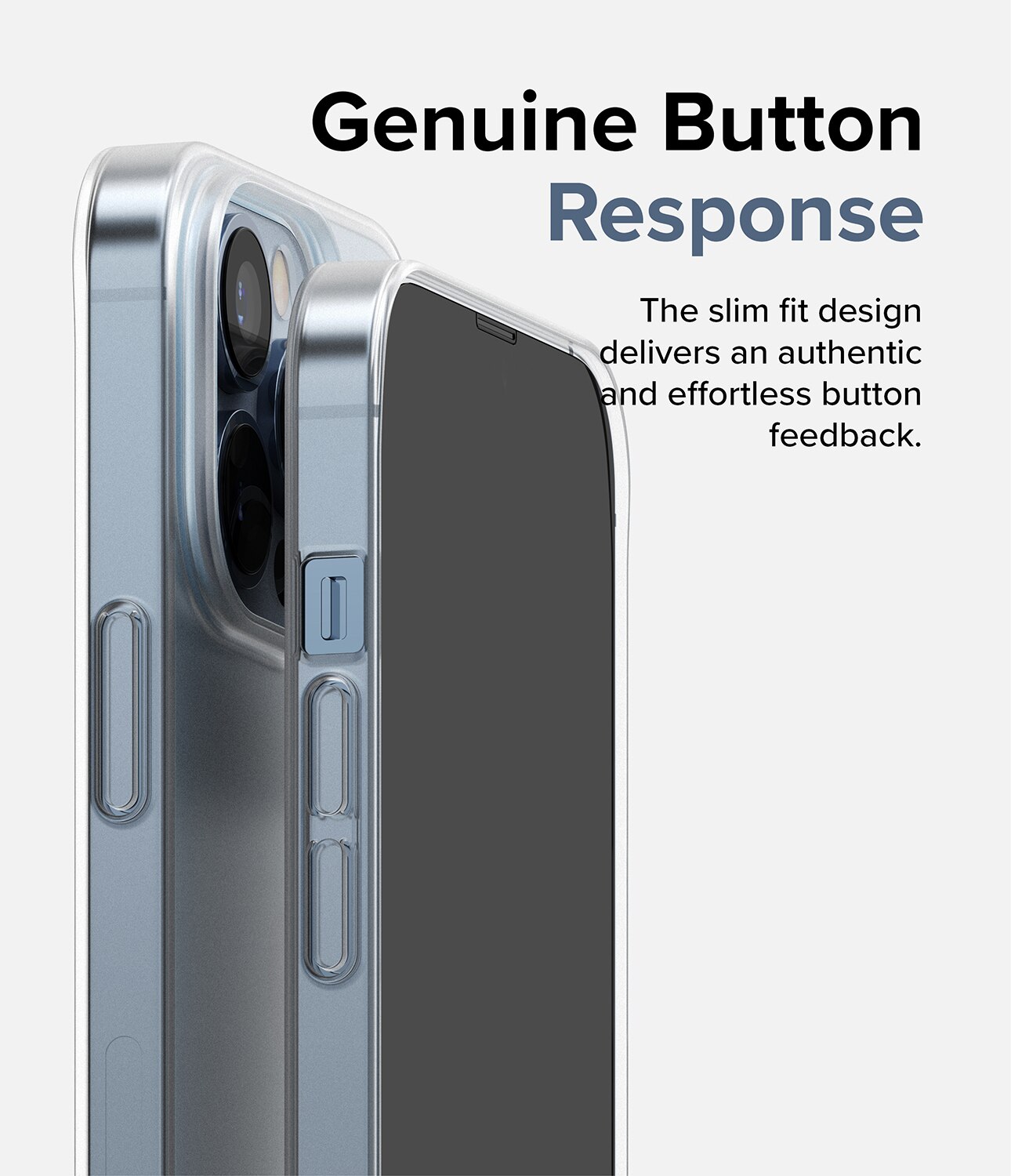 Funda Slim iPhone 13 Pro Matte Clear