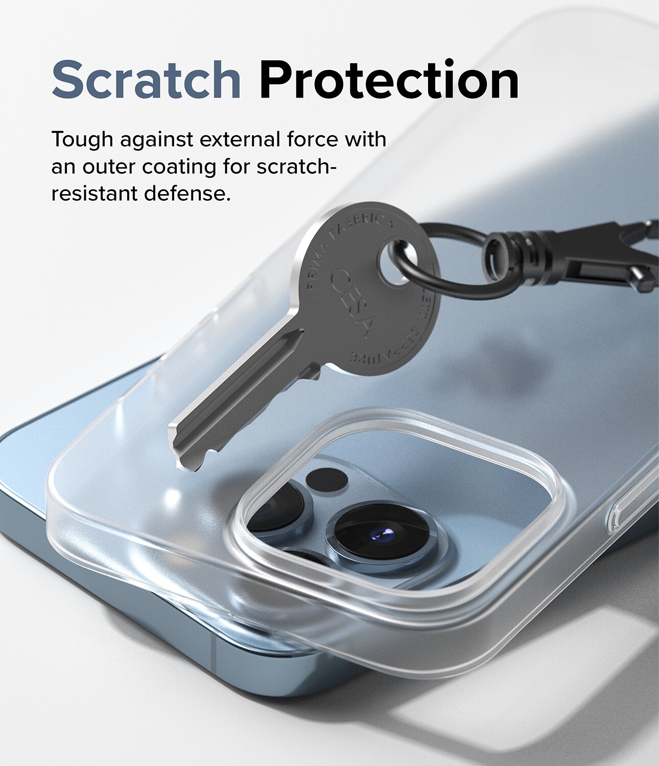 Funda Slim iPhone 13 Pro Matte Clear