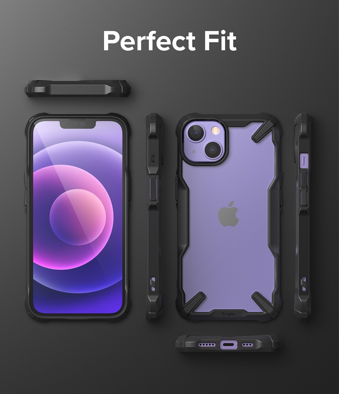 Funda Fusion X iPhone 13 Black