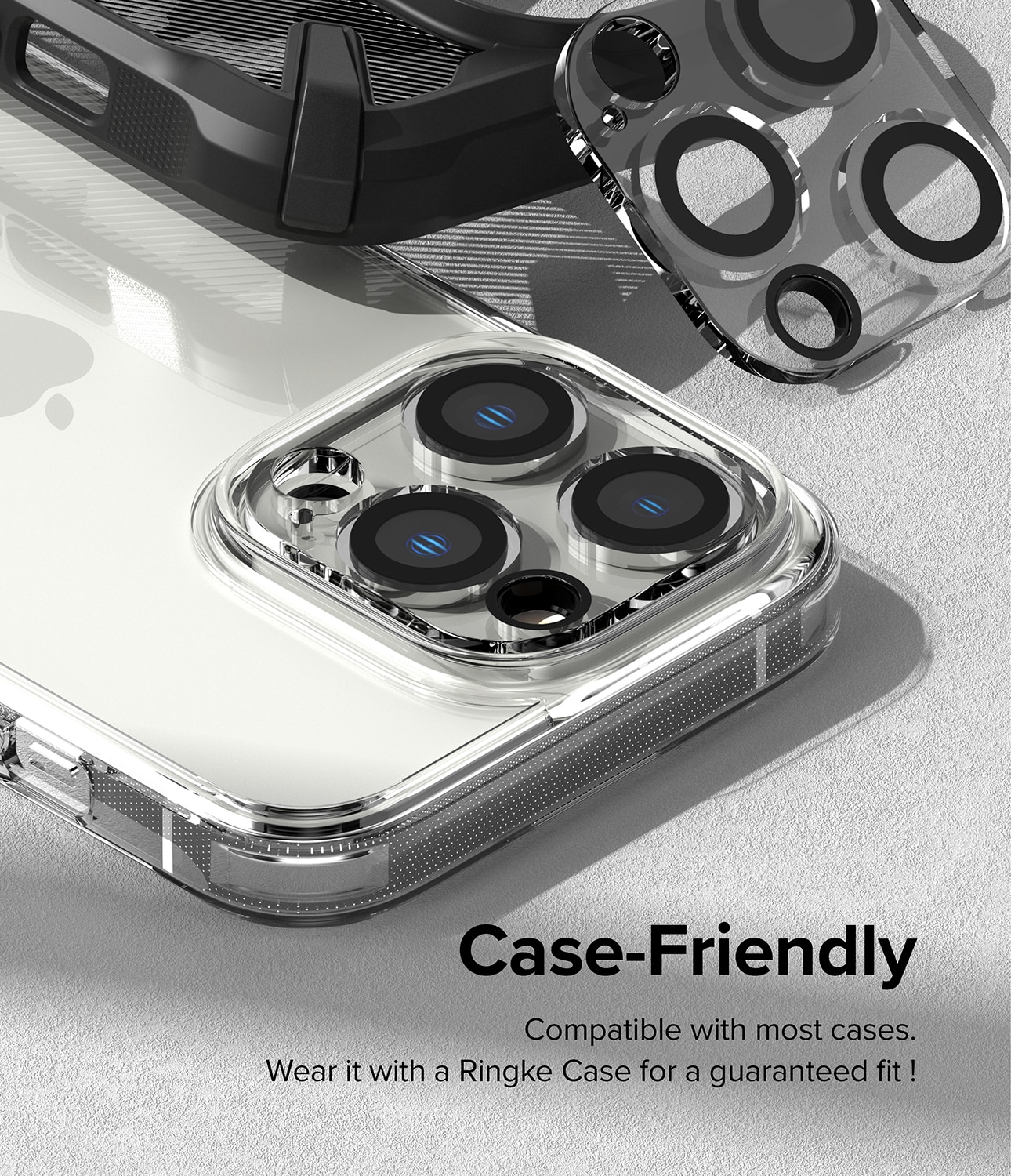 Camera Protector Glass (2 piezas) iPhone 14 Pro Max Transparente
