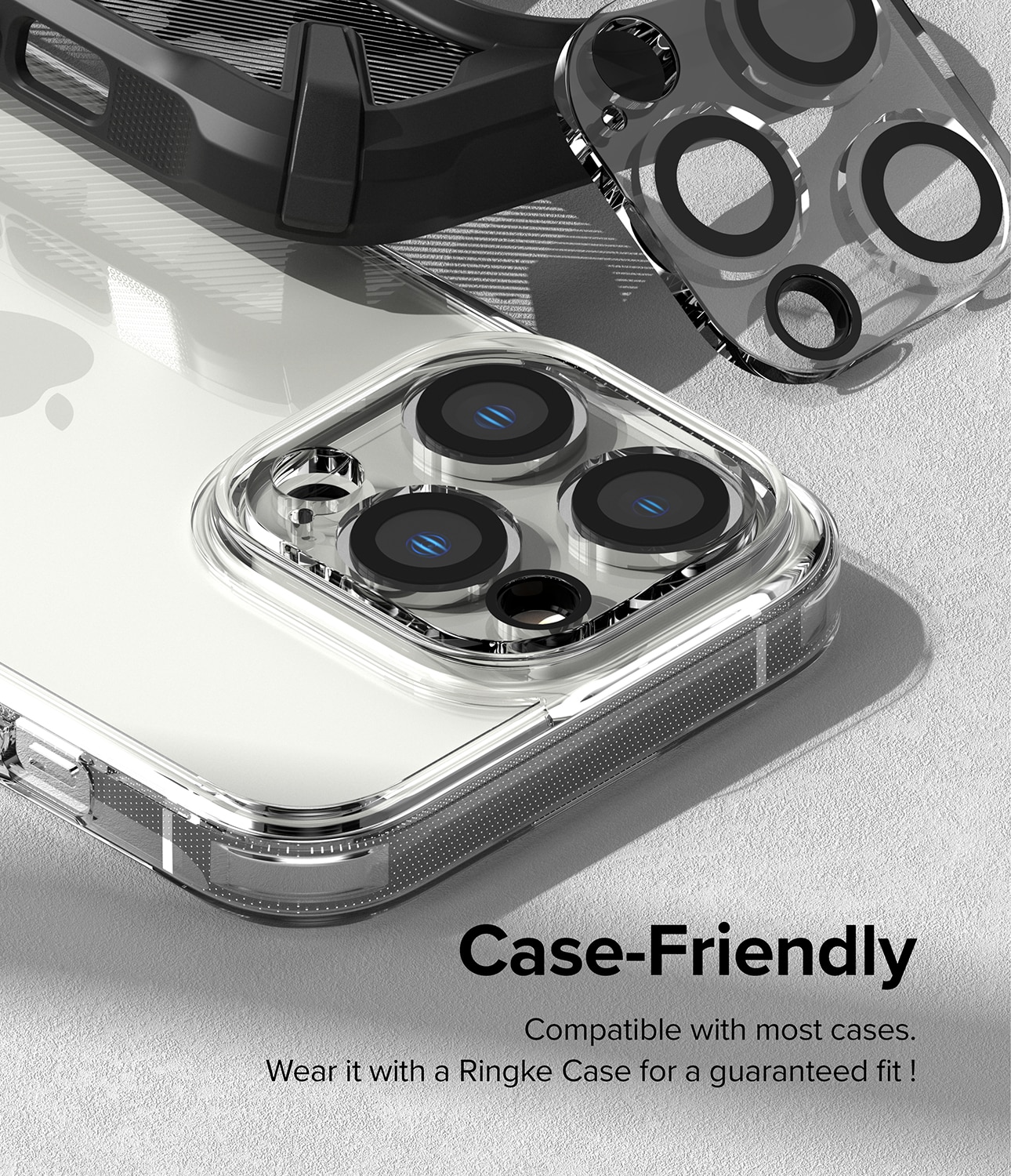 Camera Protector Glass (2 piezas) iPhone 14 Pro Transparente