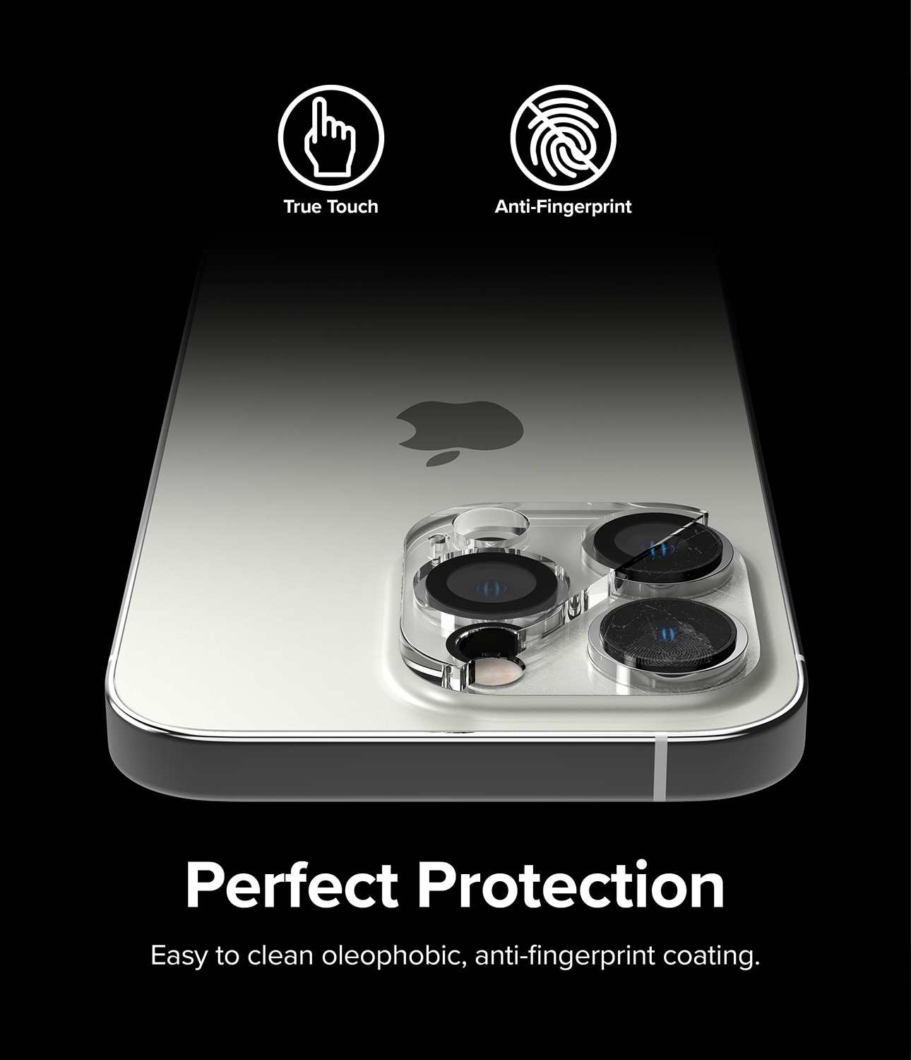 Camera Protector Glass (2 piezas) iPhone 14 Pro Transparente