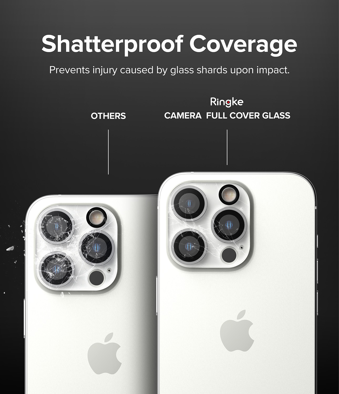 Camera Protector Glass (2 piezas) iPhone 14 Pro Transparente