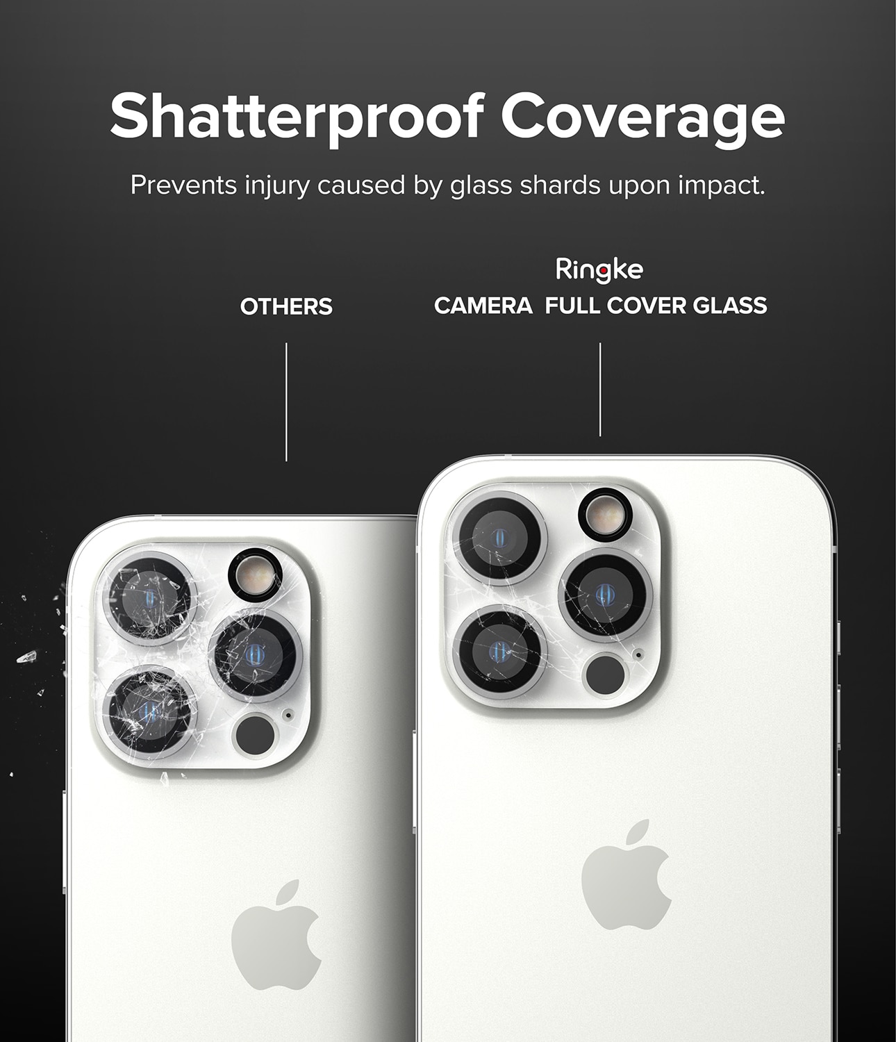 Camera Protector Glass (2 piezas) iPhone 14 Pro Max Transparente