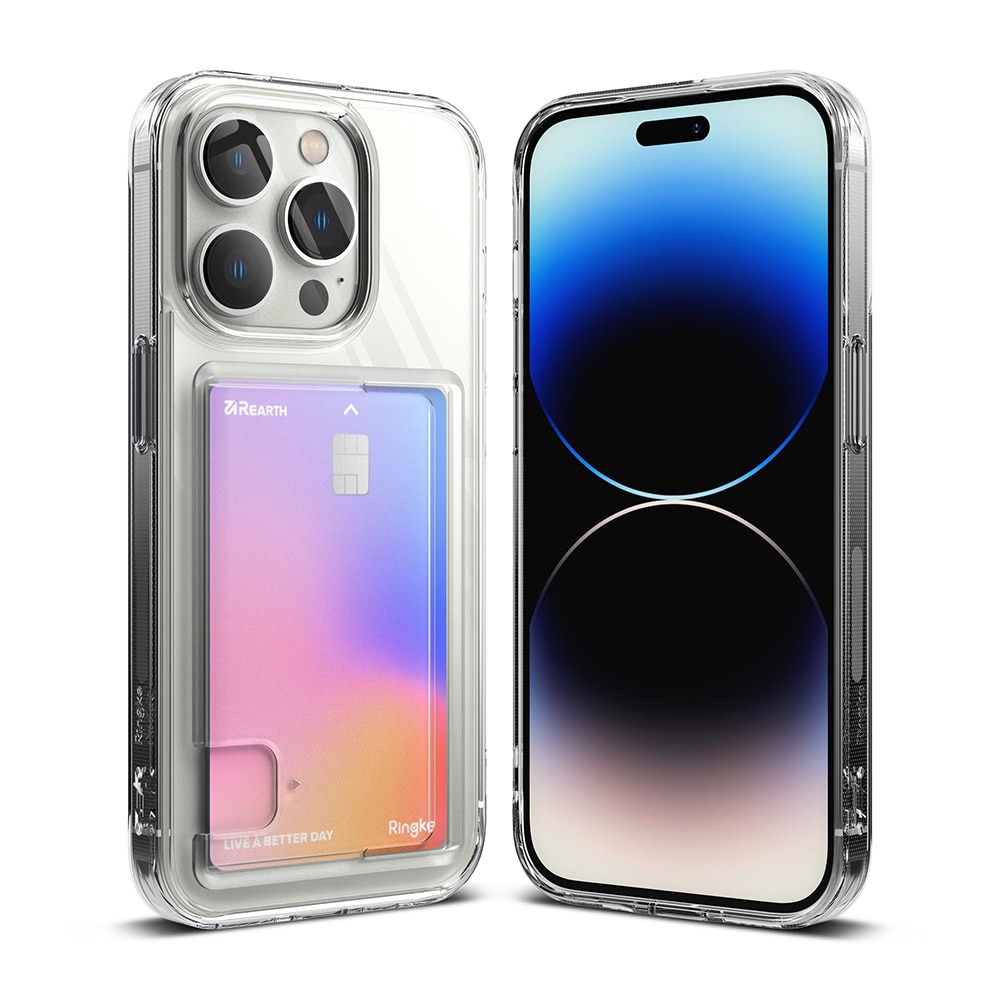 Funda Fusion Card iPhone 14 Pro Max transparente