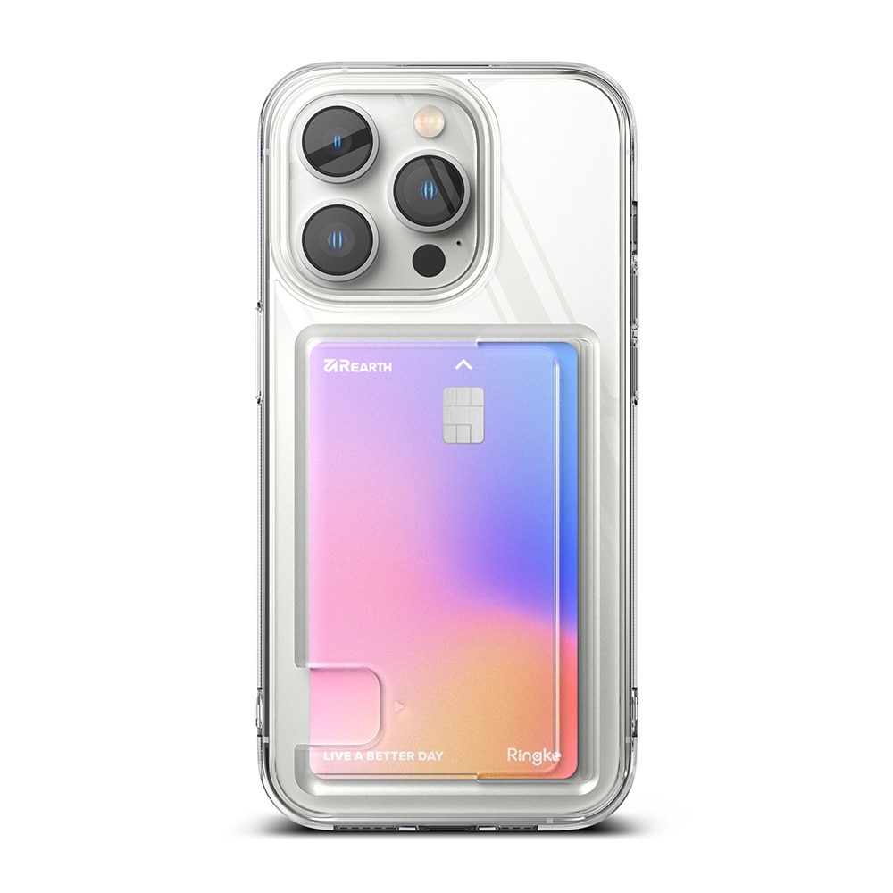 Funda Fusion Card iPhone 14 Pro Max Transparente