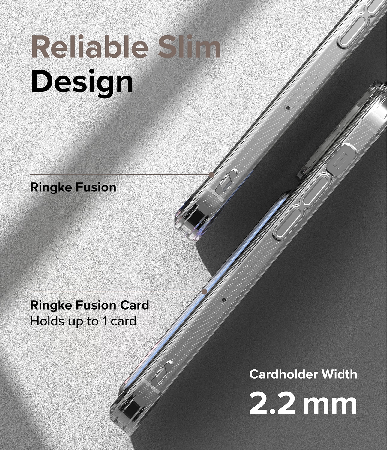 Funda Fusion Card iPhone 14 Pro transparente