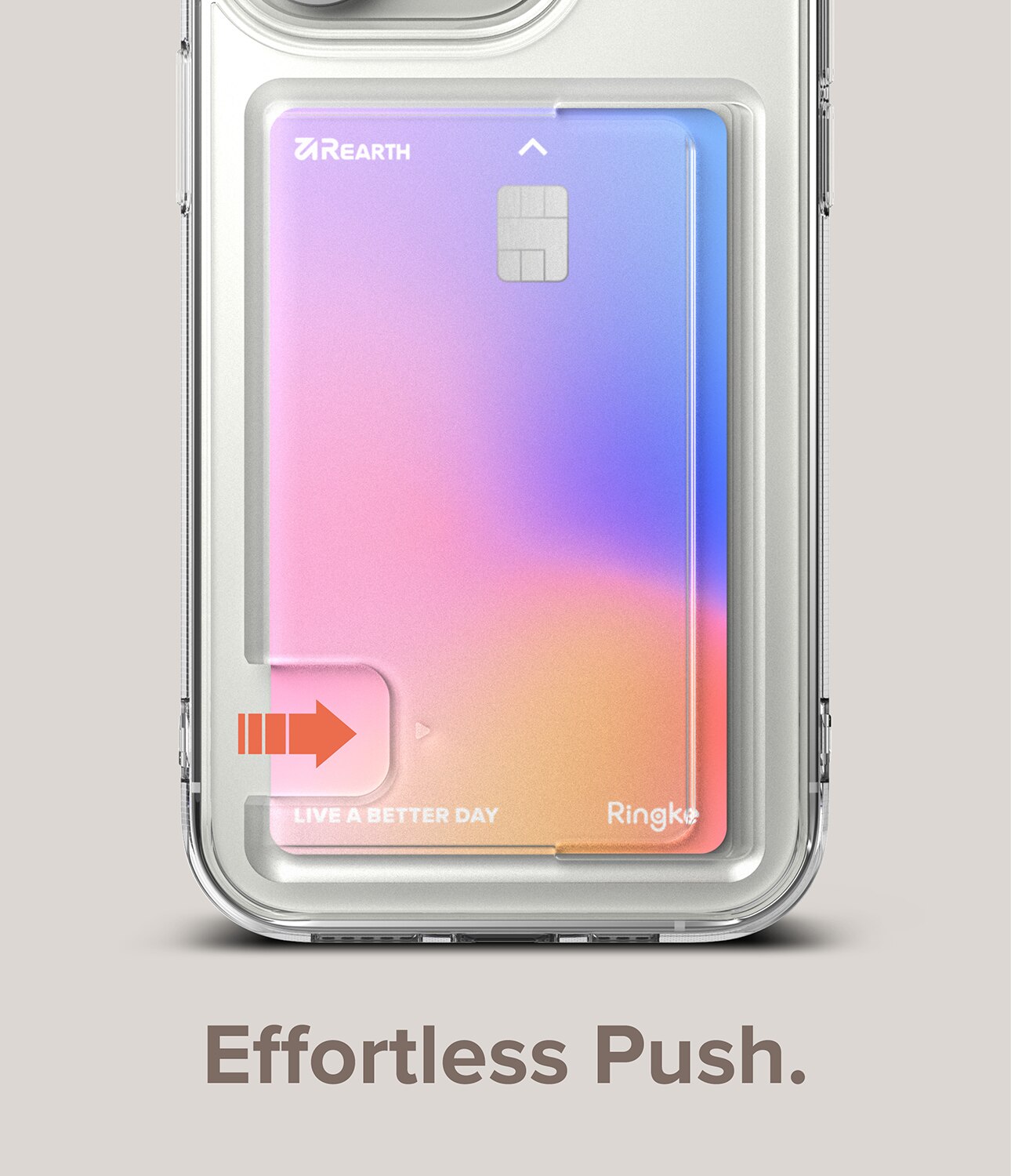 Funda Fusion Card iPhone 14 Pro transparente