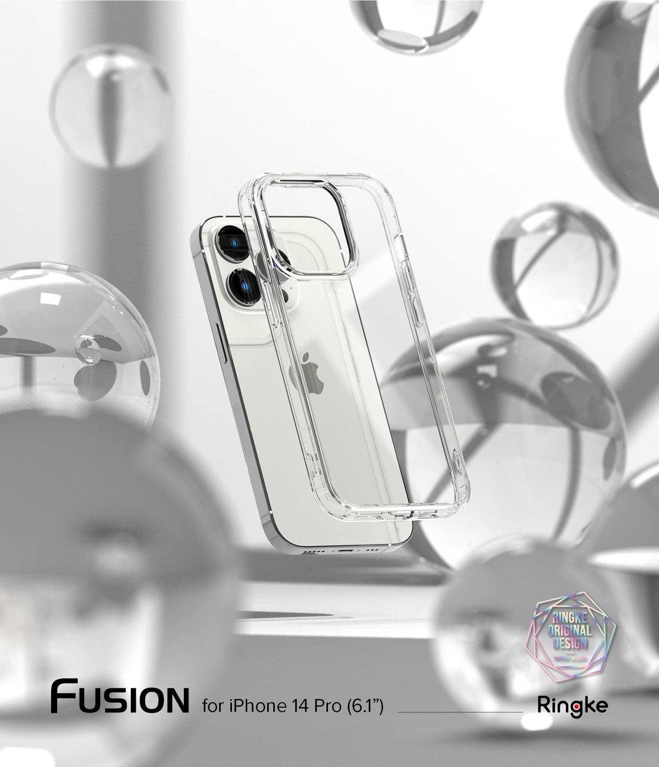 Funda Fusion iPhone 14 Pro Transparente