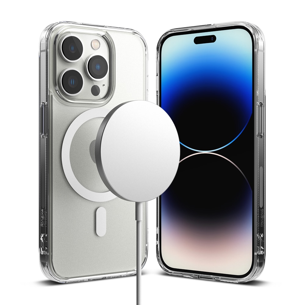Funda Fusion Magnetic iPhone 14 Pro Transparente