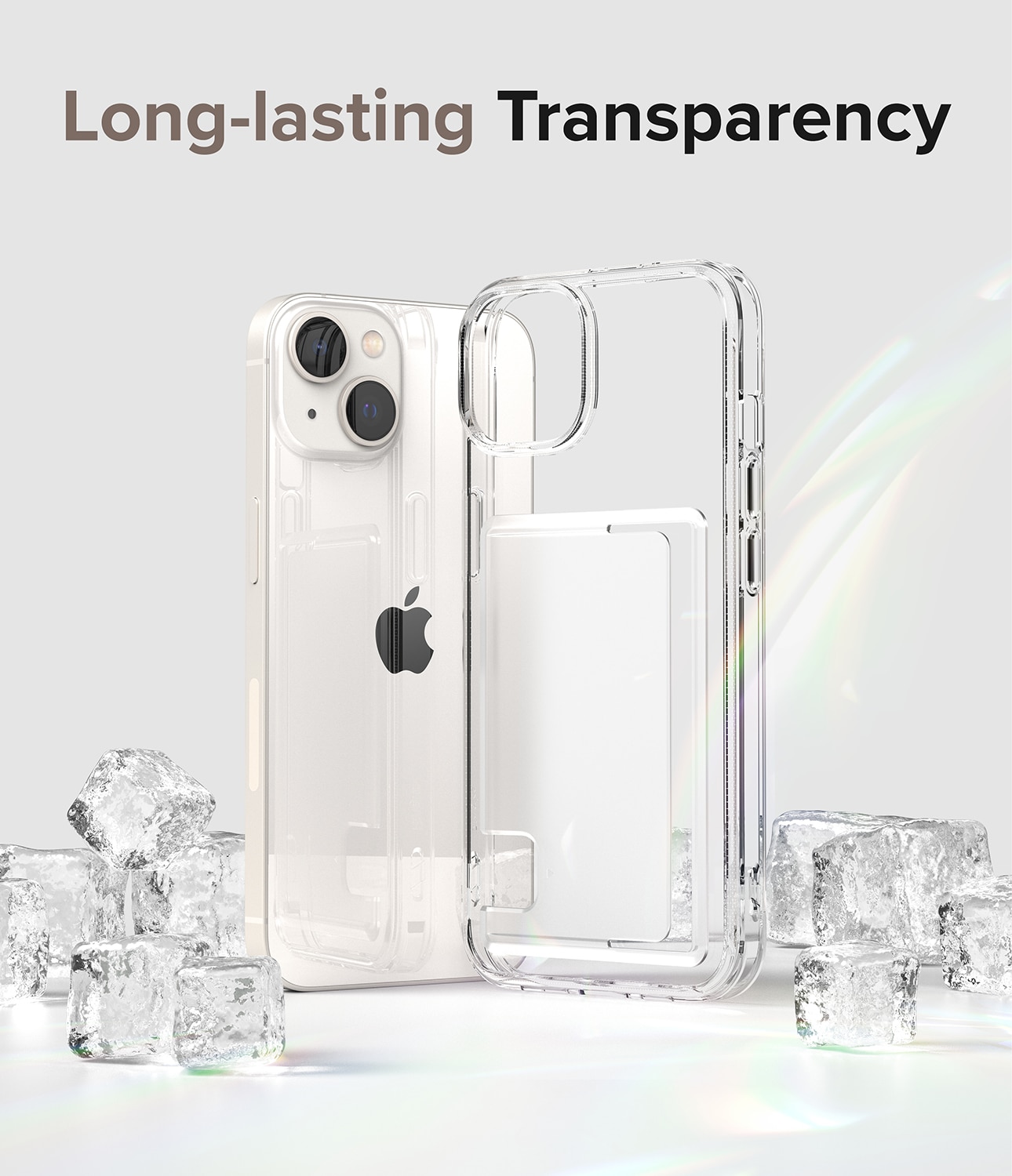 Funda Fusion Card iPhone 14 Plus Transparente