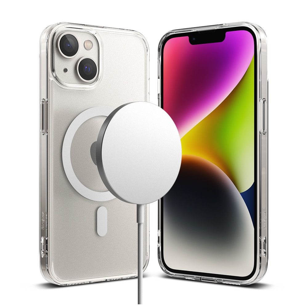 Funda Fusion Magnetic iPhone 14 Plus Transparente