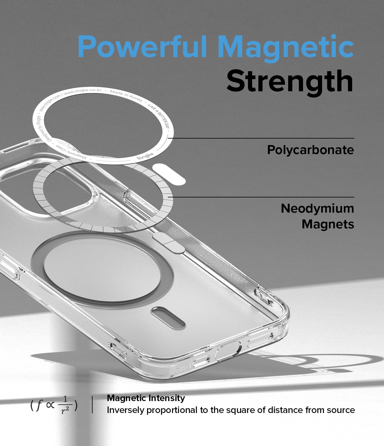 Funda Fusion Magnetic iPhone 14 Transparente