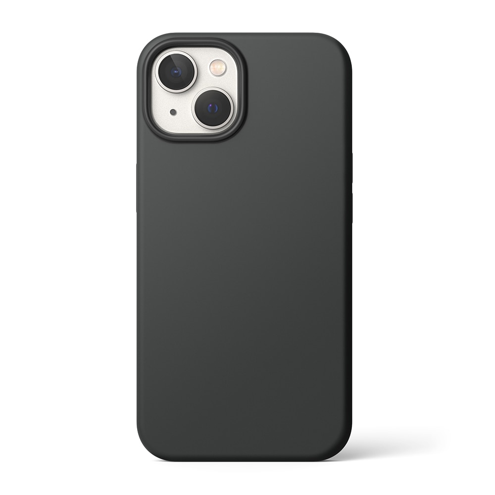 Funda Silicone iPhone 14 Plus Black