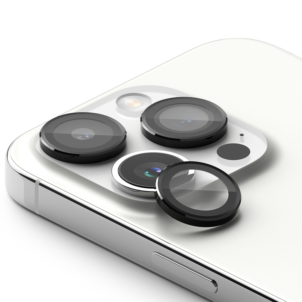 Camera Lens Frame Glass iPhone 15 Pro Max Negro