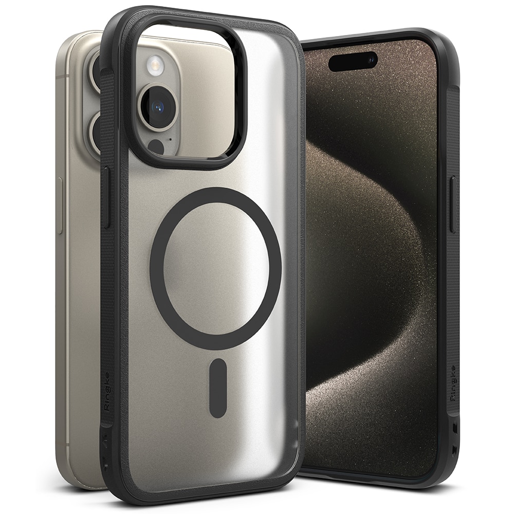 Funda Fusion Bold Magnetic MagSafe iPhone 15 Pro Max Matte Black