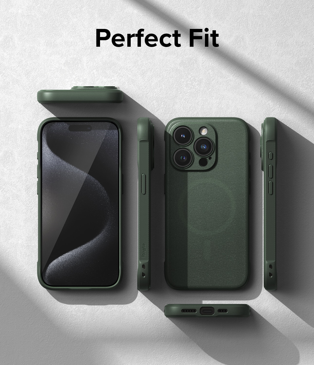 Funda Onyx Magnetic iPhone 15 Pro Max Dark Green