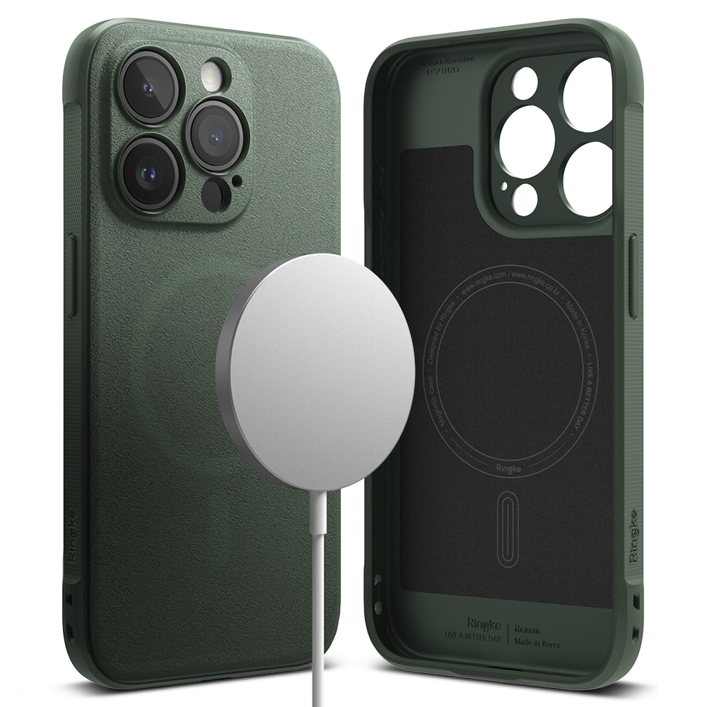 Funda Onyx Magnetic iPhone 15 Pro Max Dark Green