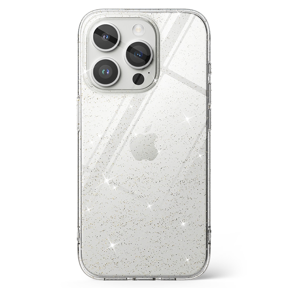 Funda Air iPhone 15 Pro Glitter Clear