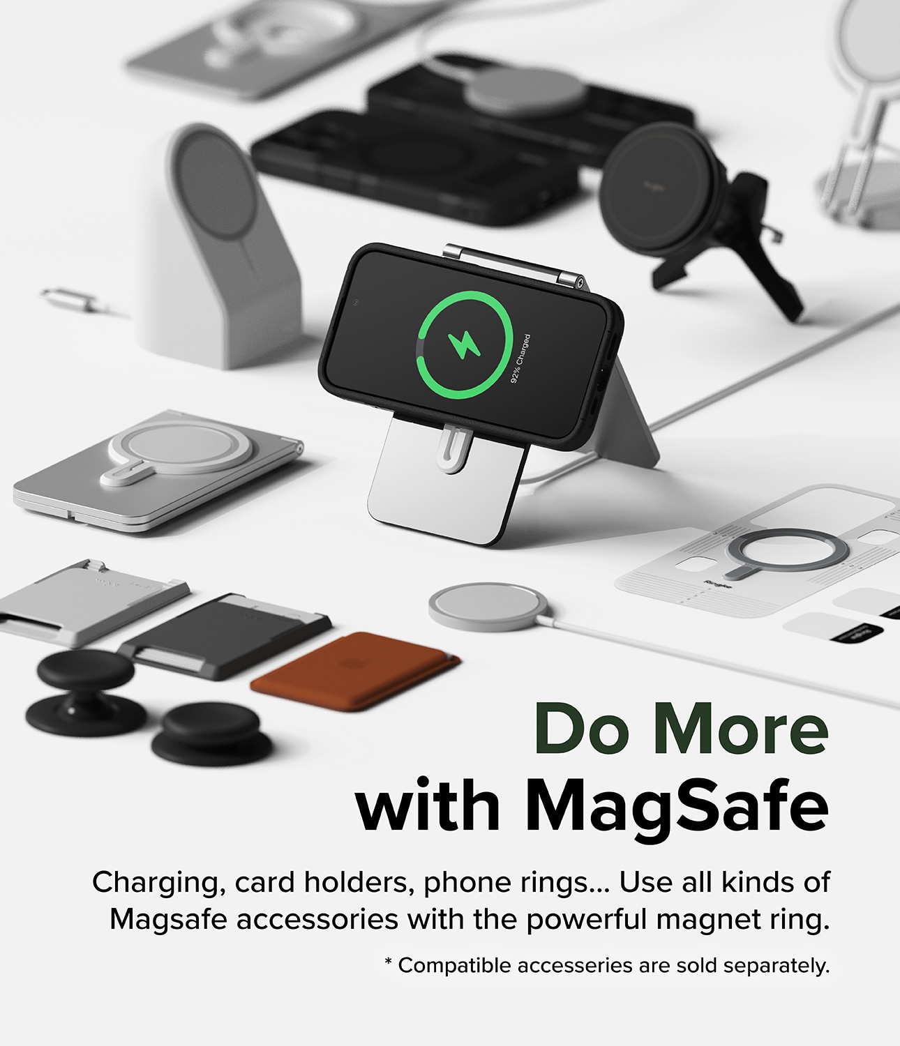 Alles Magnetic Funda iPhone 15 Pro negro