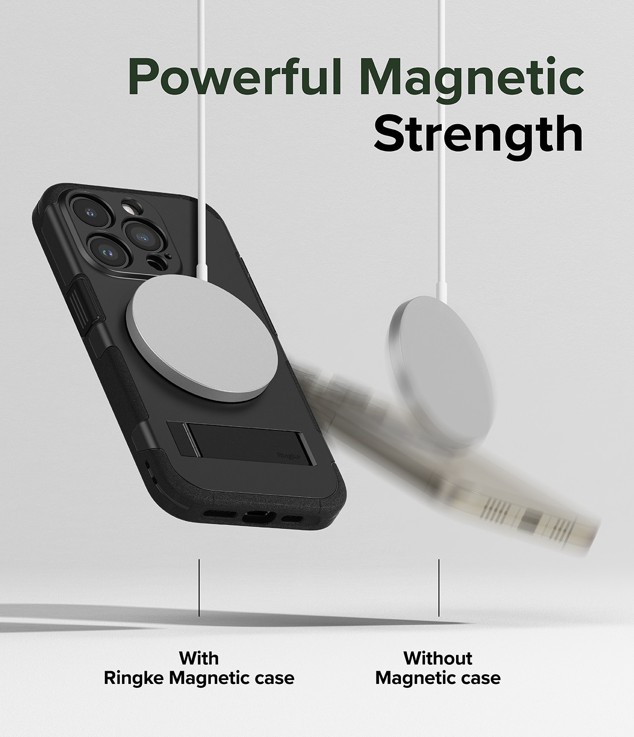 Alles Magnetic Funda iPhone 15 Pro negro