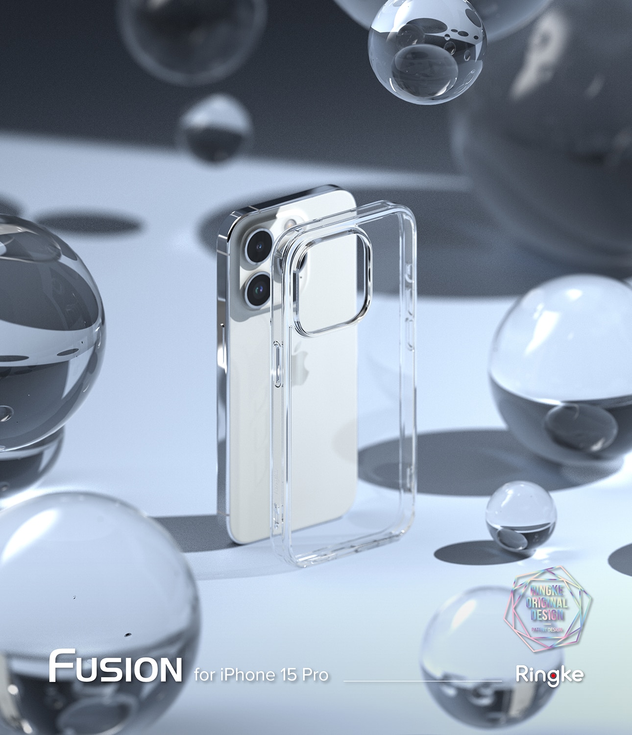 Funda Fusion iPhone 15 Pro Clear