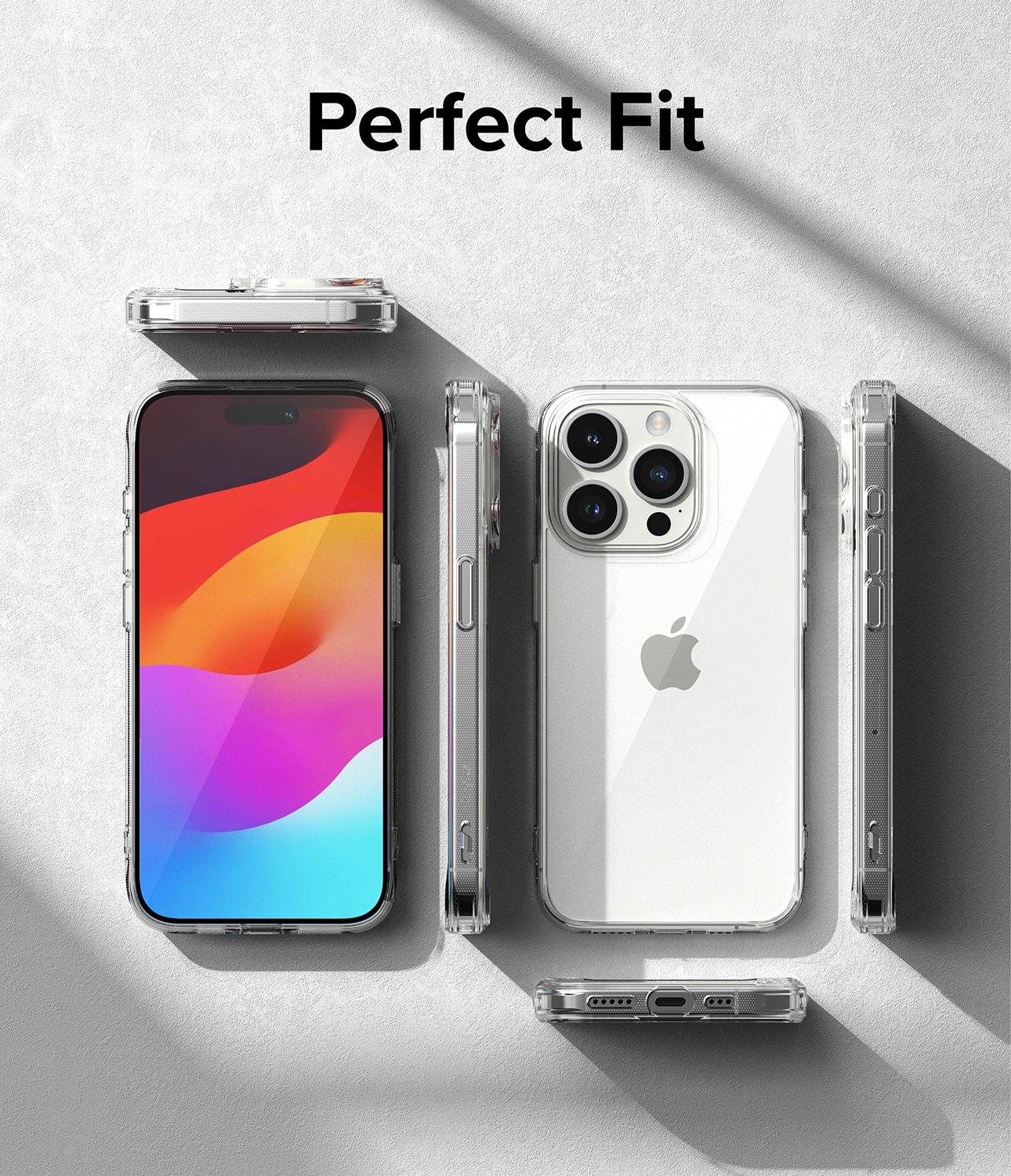 Funda Fusion iPhone 15 Pro Max Transparente