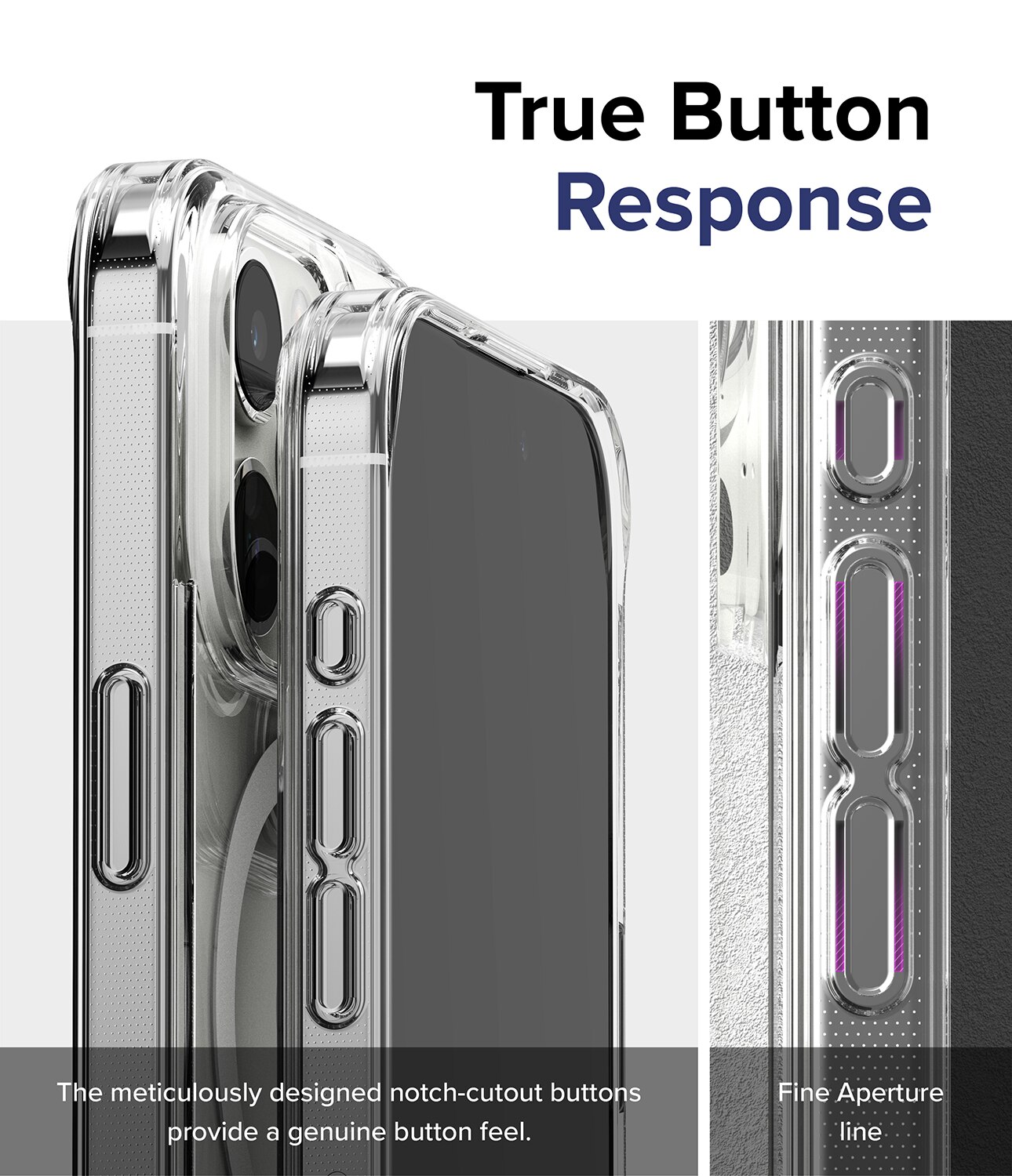 Funda Fusion Magnetic iPhone 15 Pro Max Transparente