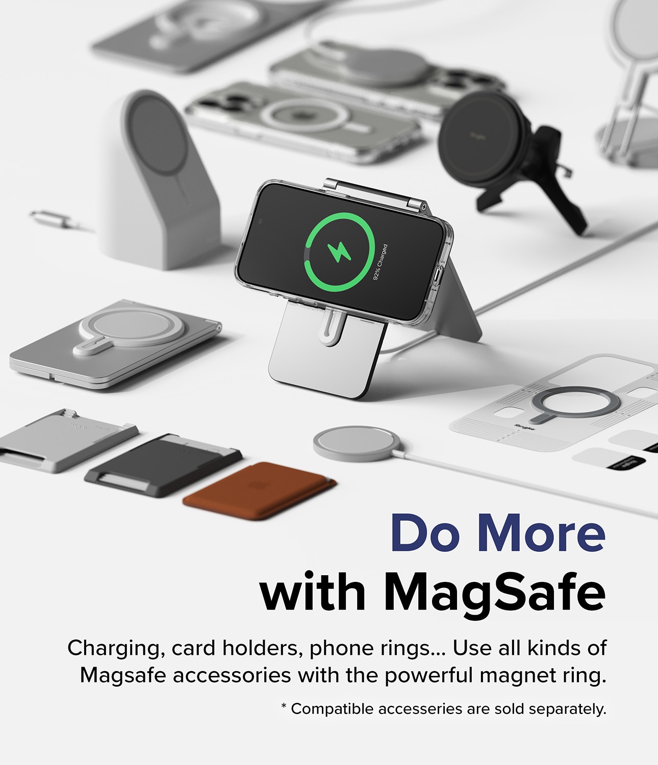 Funda Fusion Magnetic iPhone 15 Pro Max Transparente