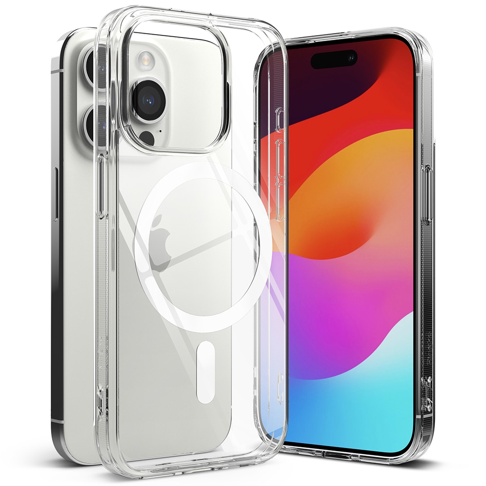 Funda Fusion Magnetic iPhone 15 Pro Max Transparente