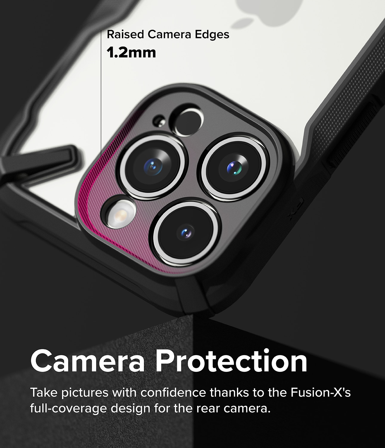 Funda Fusion X iPhone 15 Pro Negro