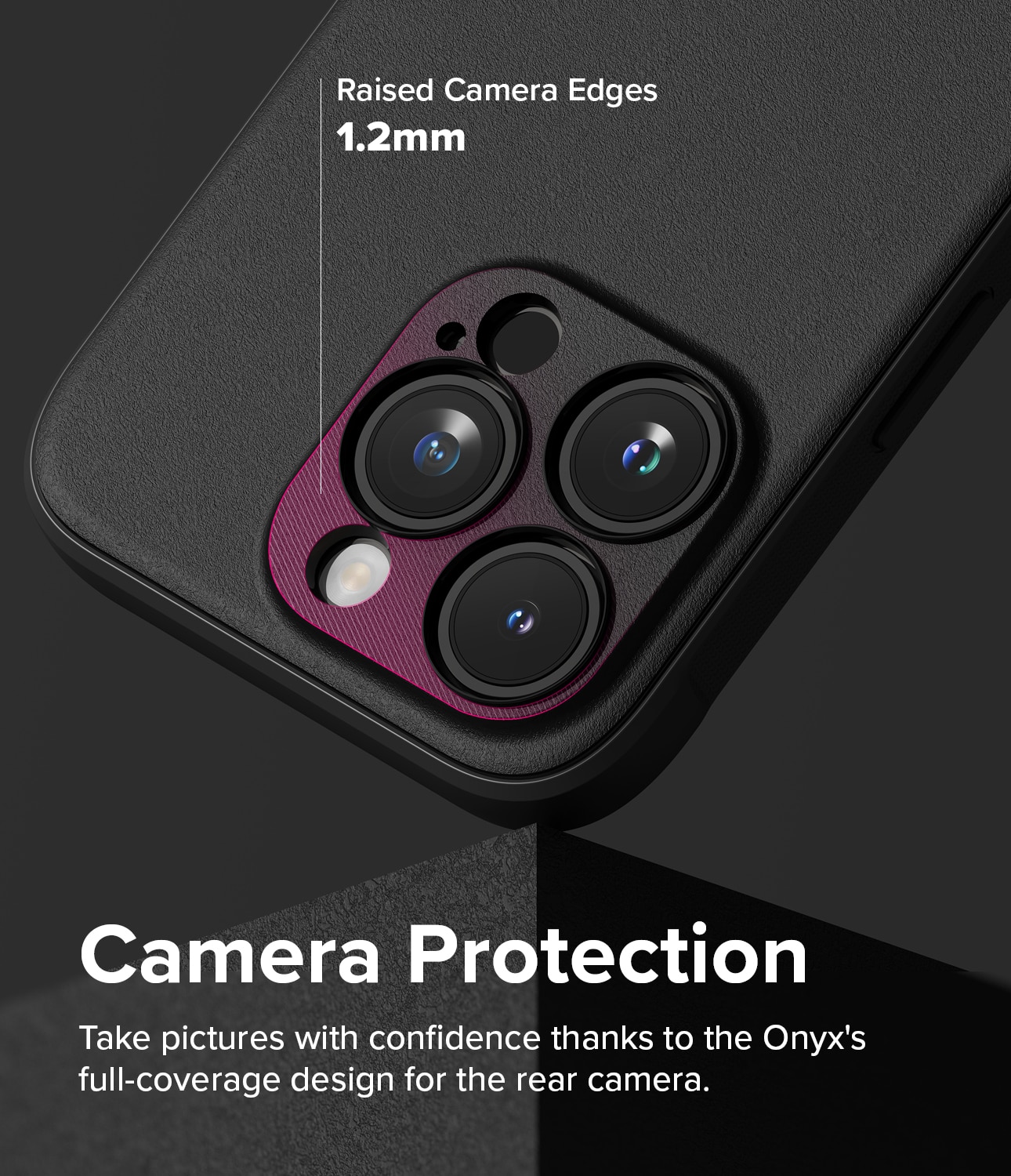 Funda Onyx iPhone 15 Pro Black
