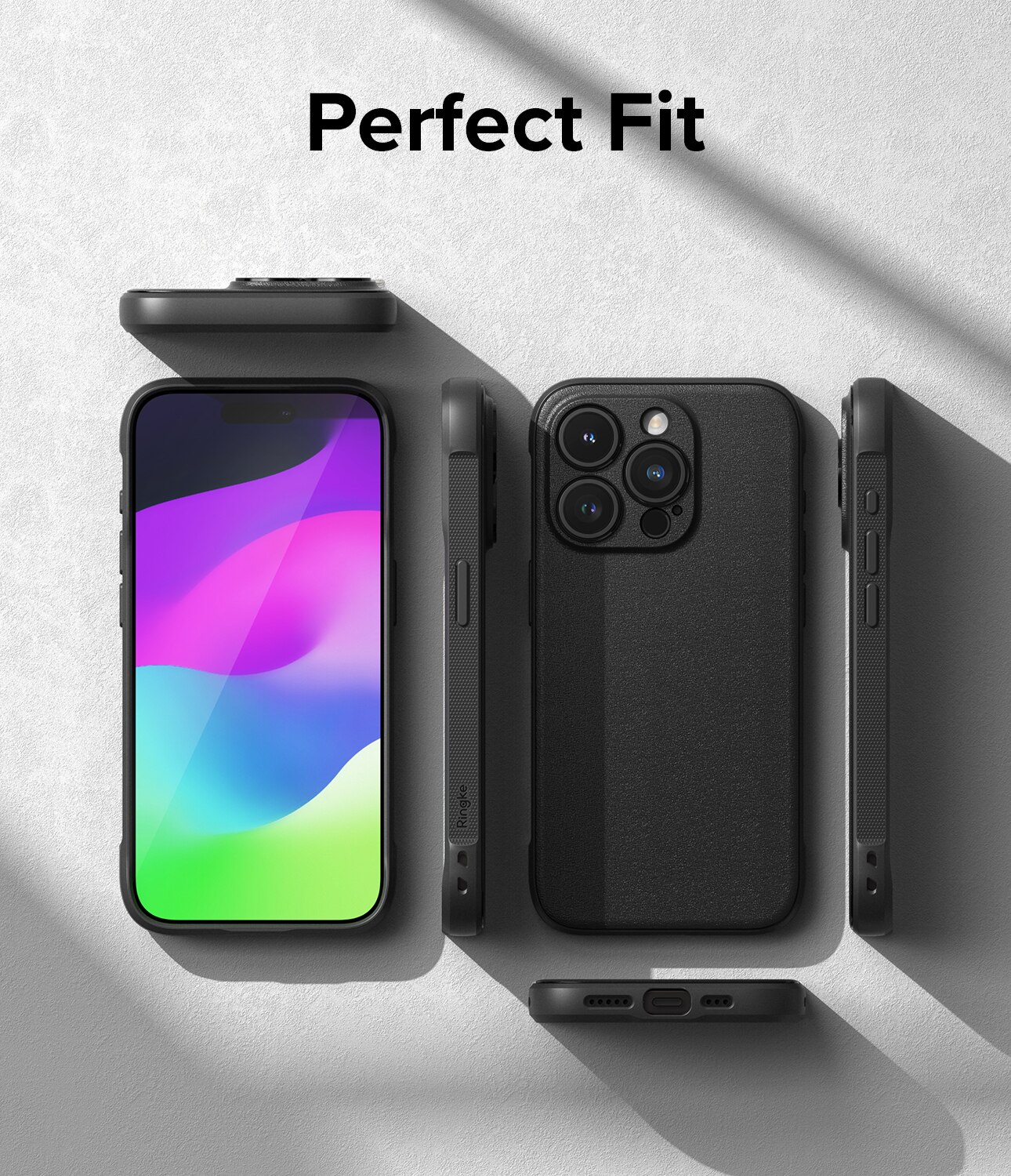 Funda Onyx iPhone 15 Pro Black
